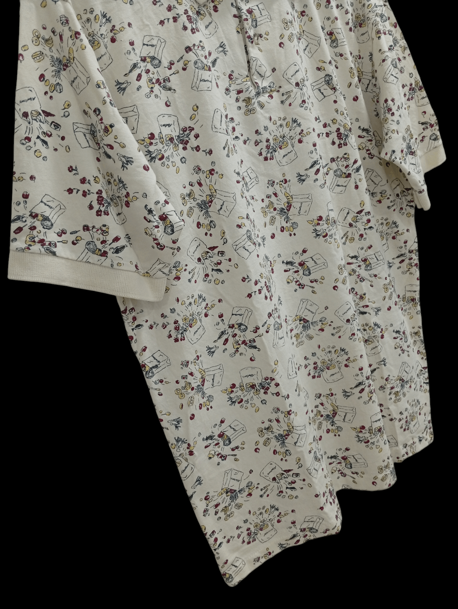 Japanese Brand × Vintage 🔥🔥Vintage Whang Full Print Polo T-Shirt Size US L / EU 52-54 / 3 - 6 Thumbnail