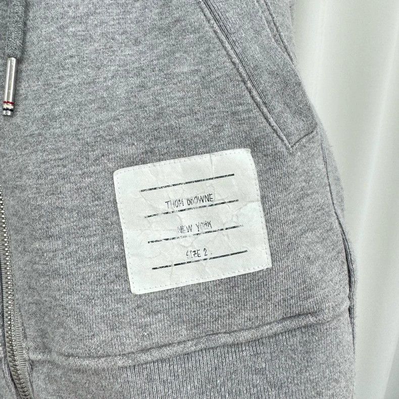 Thom Browne Thom Browne size2 Knitted four bar zipper jacket Size US M / EU 48-50 / 2 - 5 Thumbnail