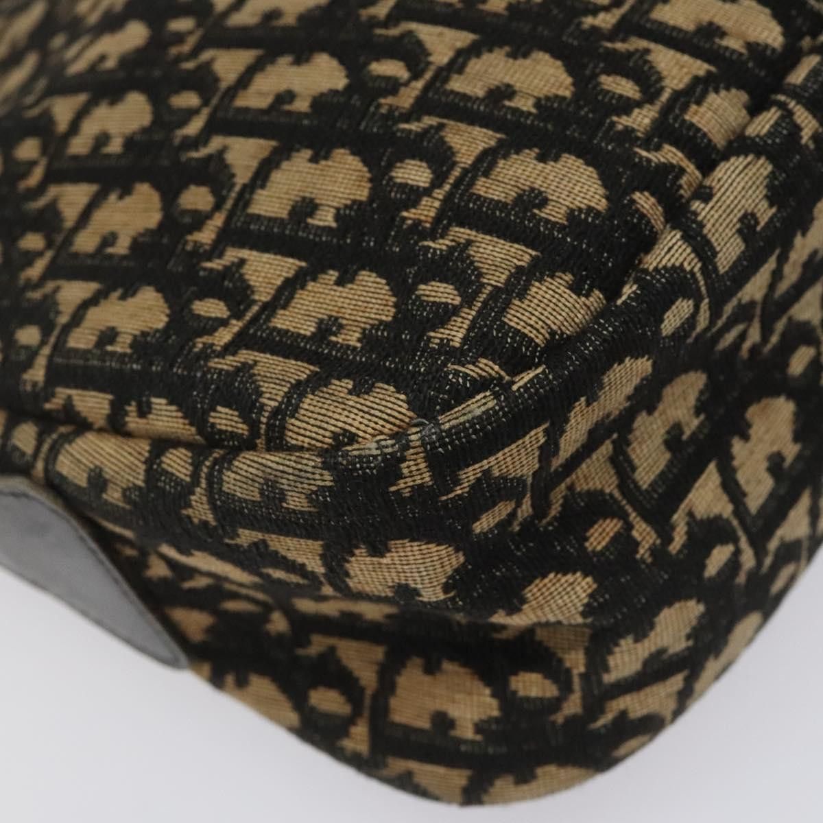 Dior DIOR Trotter Canvas Shoulder Bag Navy Gold Size ONE SIZE - 14 Thumbnail