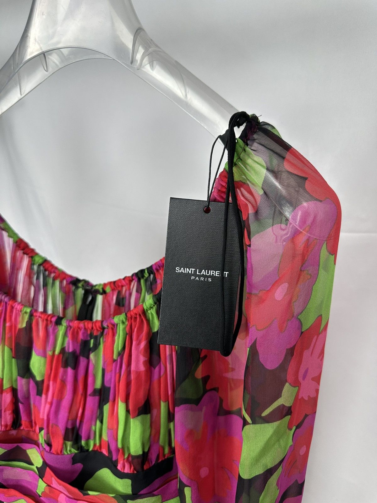 Saint Laurent Paris Saint Laurent Multicolor dress Size XS / US 0-2 / IT 36-38 - 5 Thumbnail