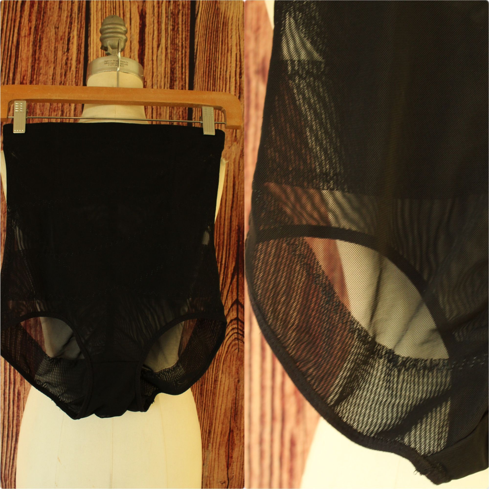 Other Shapewear Panty Girdle, Black, Control Top, High Waisted, Ex Size ONE SIZE - 1 Thumbnail