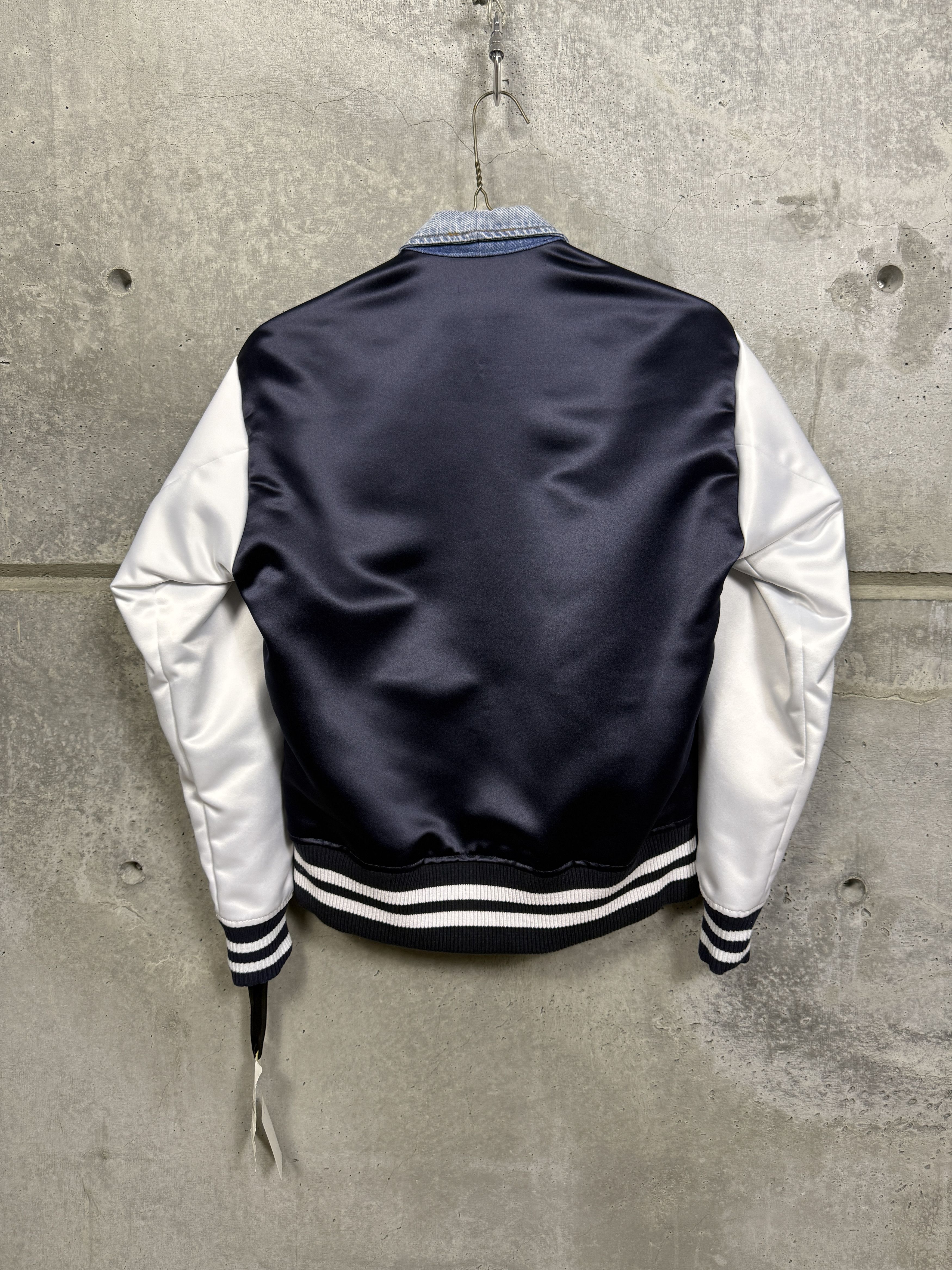 Greg Lauren $1475 Greg Lauren Trucker Front Satin Varsity Jacket Size US S / EU 44-46 / 1 - 2 Thumbnail