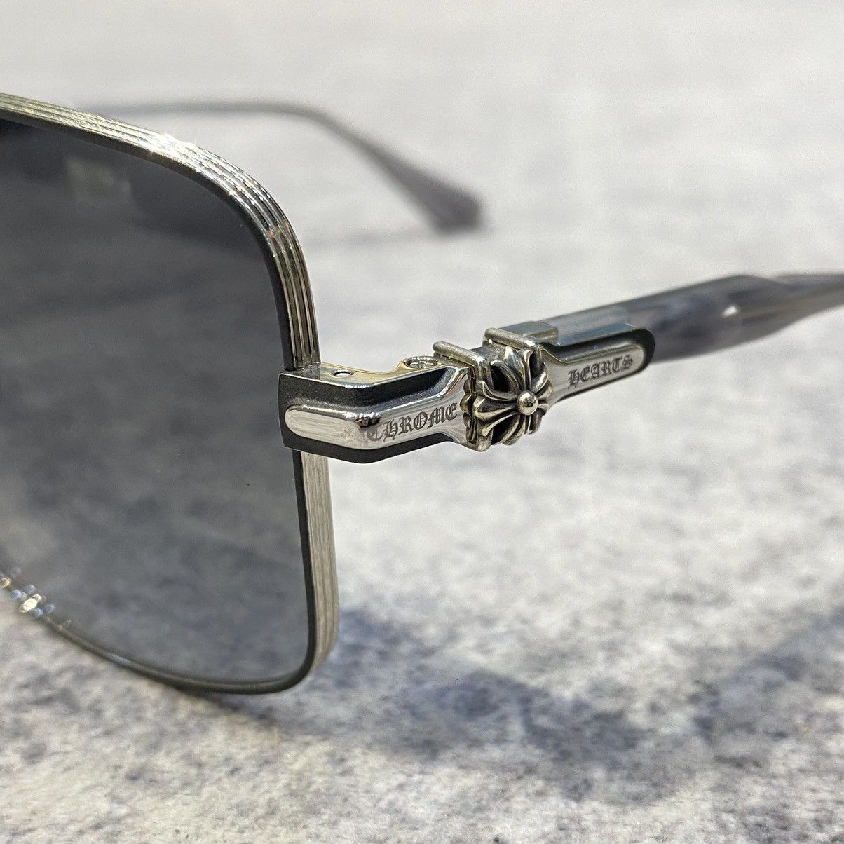 Chrome Hearts CHROME HEARTS NAILER Orb/Shiny Silver-Matte Graphite Size ONE SIZE - 2 Thumbnail