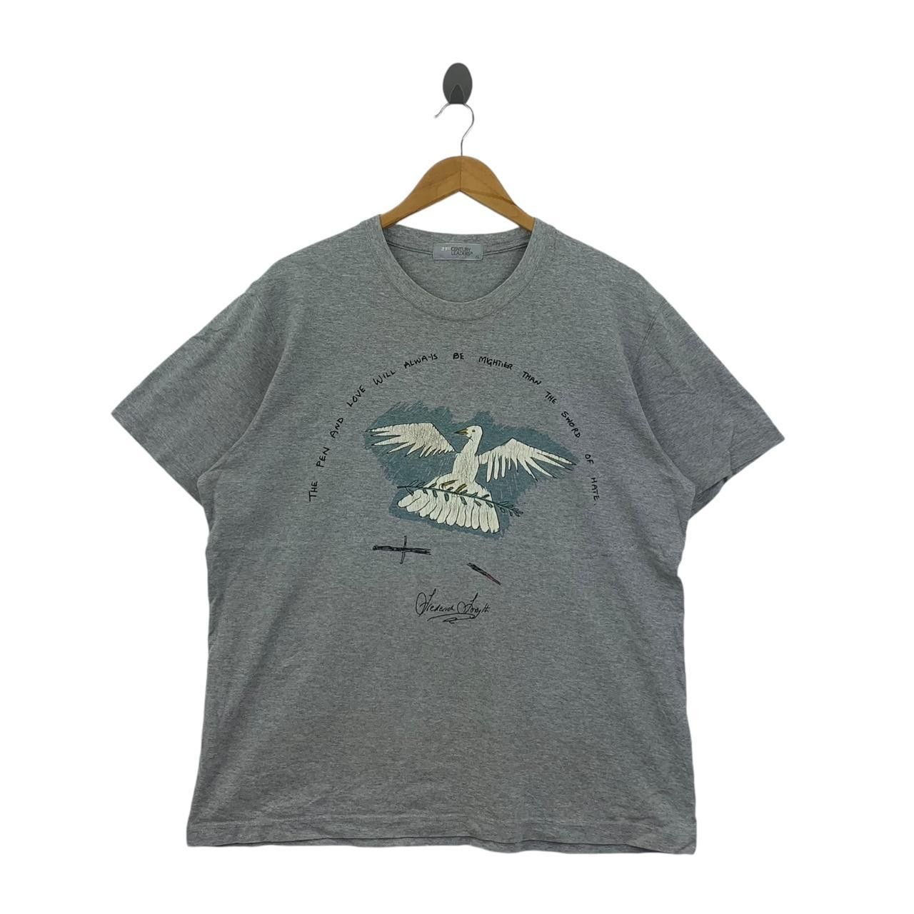 Uniqlo UNIQLO x 21st CENTURY LEADERS Peace Bird Tee Shirt Size XL / US 12-14 / IT 48-50 - 1 Thumbnail