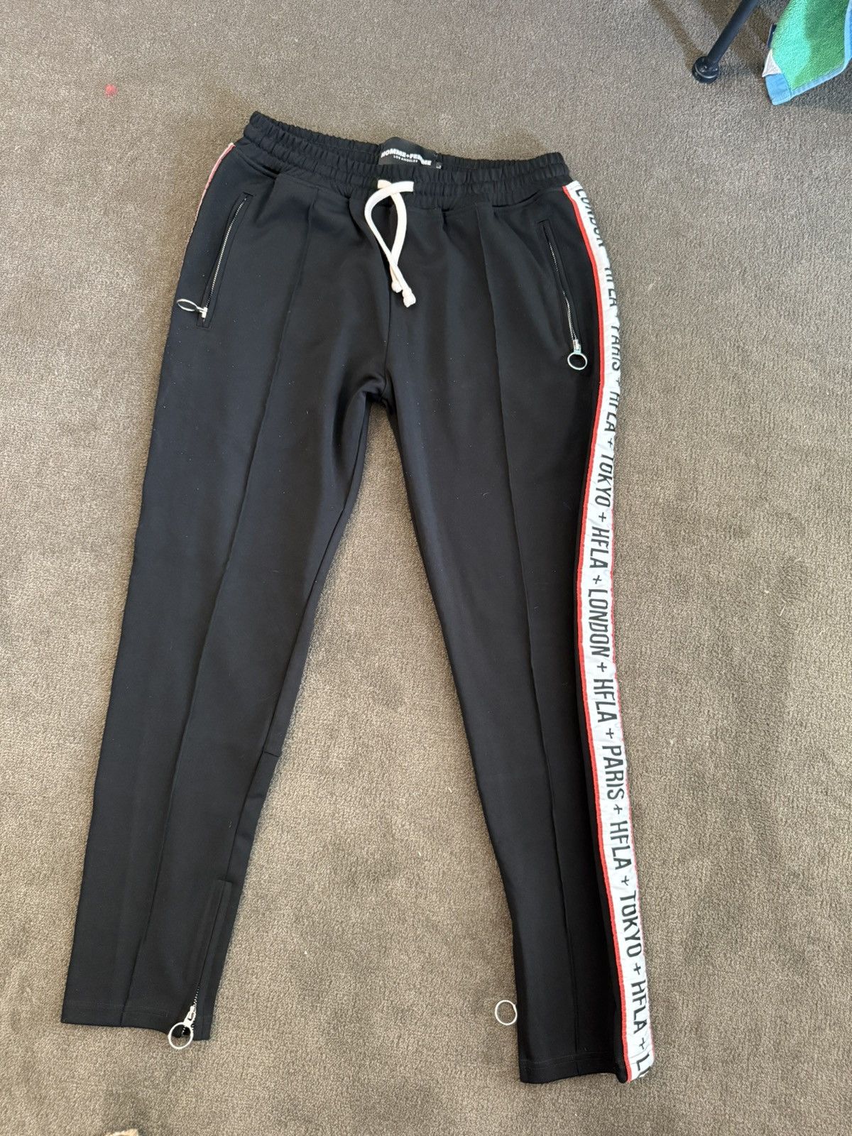 Homme + Femme La Homme + Femme LA Track Pants Size US 34 / EU 50 - 1 Thumbnail