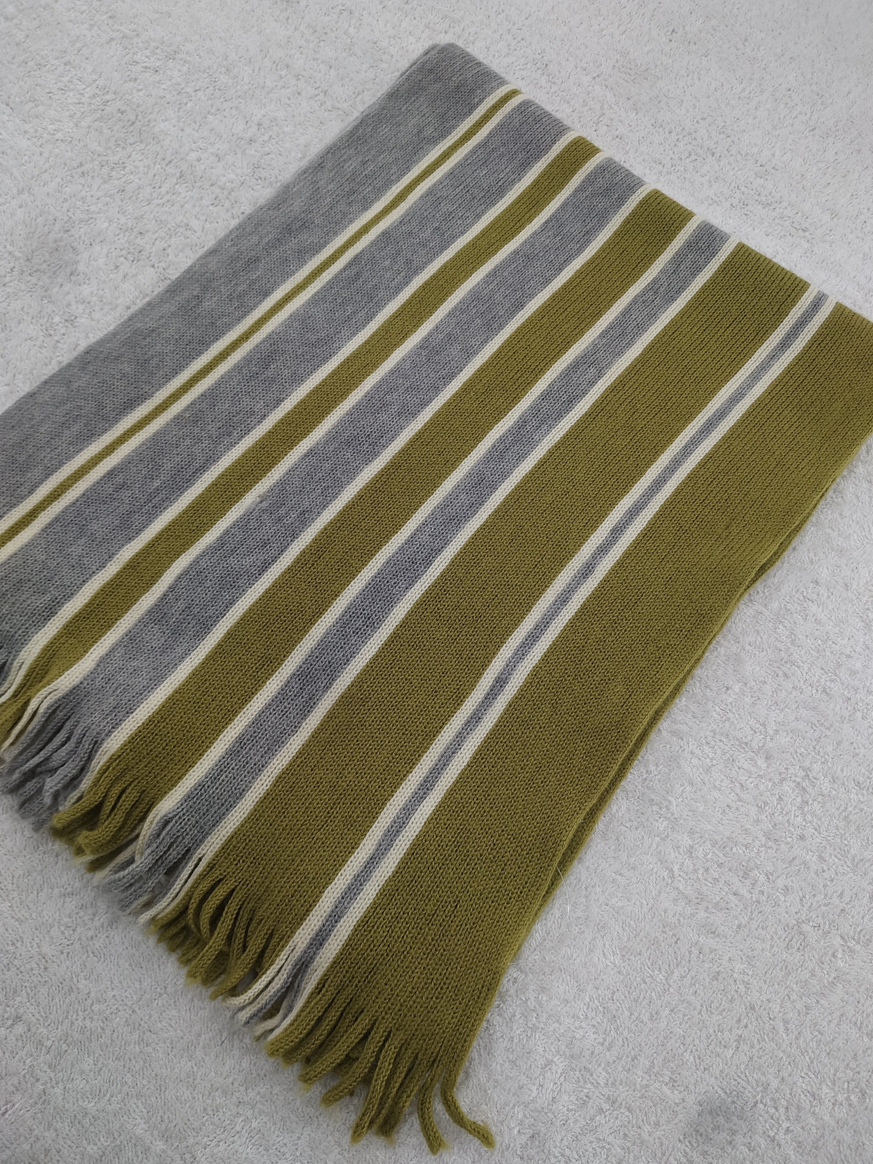 Hugo Boss × Vintage Hugo Boss Scarf / Muffler / Neckwear - WW873 Size ONE SIZE - 3 Thumbnail