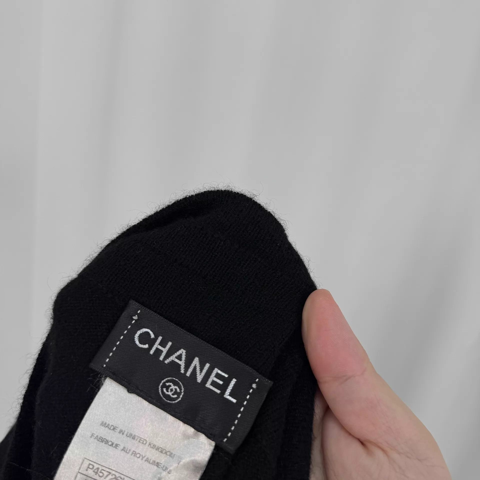 Chanel Chanel Black Cashmere Knit Pants 34 Drawstring Missing 98N Size 25" / US 0 / IT 36 - 7 Thumbnail