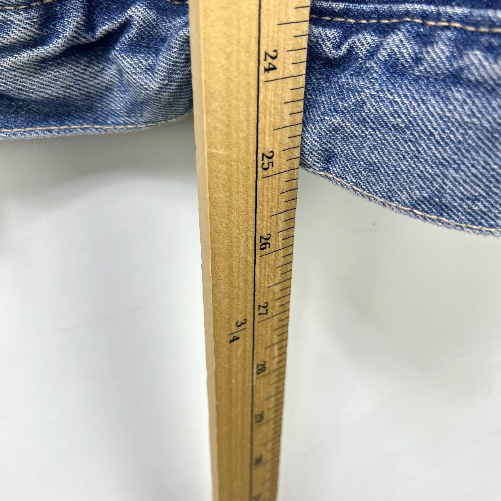 Levi's VINTAGE Levi's White Tab Denim Jacket Trucker Medium M Button Lined Cotton 80s 90s Workwear Casual Mens Jacket Size US M / EU 48-50 / 2 - 6 Thumbnail