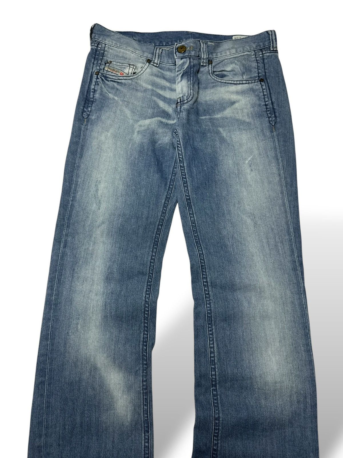 Diesel Vintage Diesel Doozy Faded Jeans Y2K 2000s Avantgarde Size US 28 / EU 44 - 2 Thumbnail