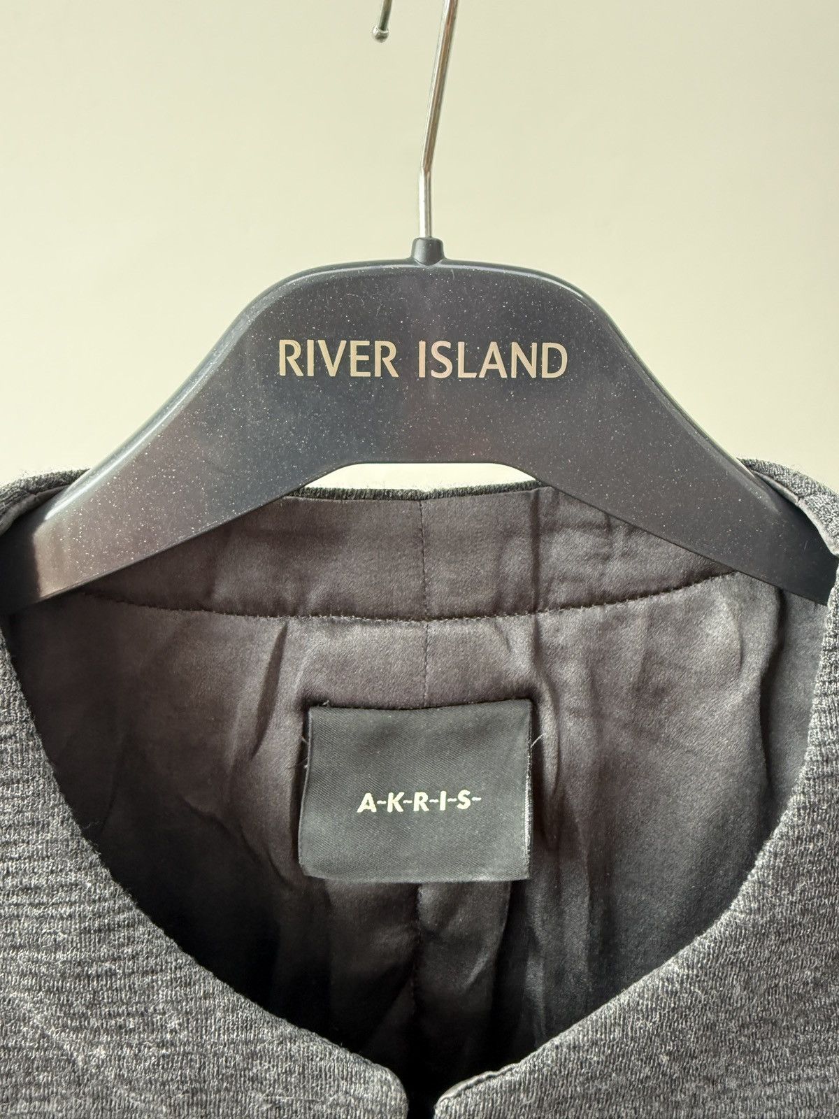 Akris Vintage Akris Grey Virgin Wool Jacket Women’s Zip Front Size M / US 6-8 / IT 42-44 - 5 Thumbnail