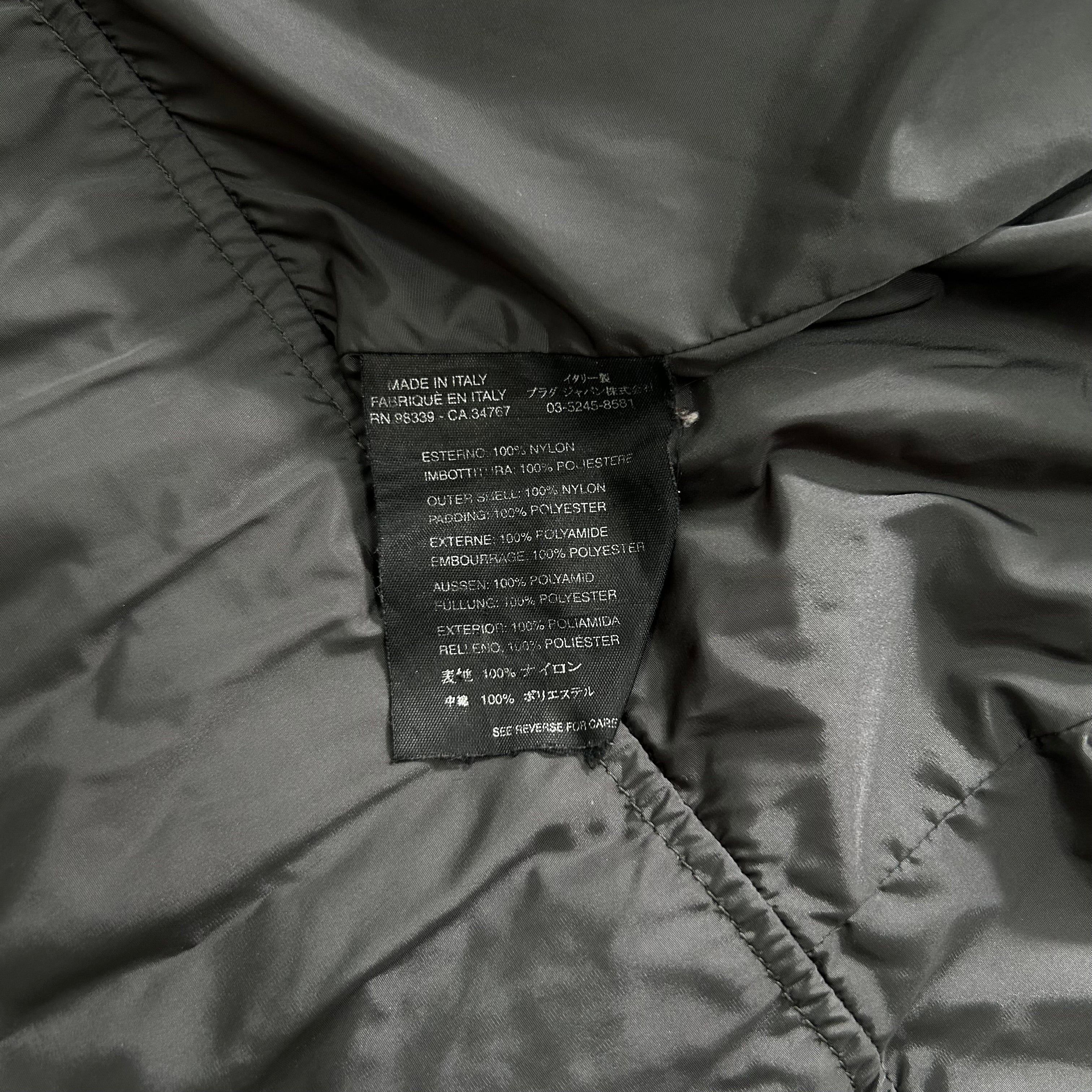 Prada Prada 00s Nylon Padded Jacket Size US M / EU 48-50 / 2 - 9 Thumbnail