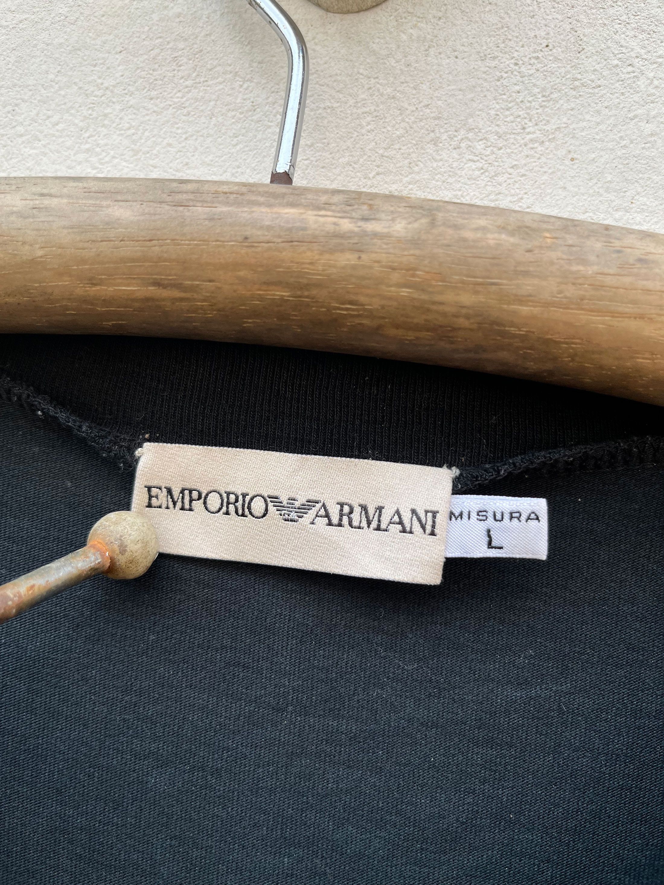 Emporio Armani Emporio Armani V Neck Chest Crab Print Size US M / EU 48-50 / 2 - 2 Thumbnail