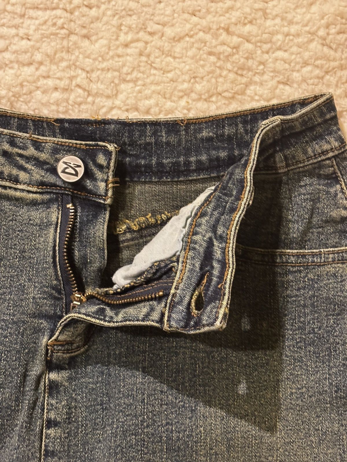 Other Denim skirt2435 Size 24" / US 00 / IT 34 - 6 Thumbnail
