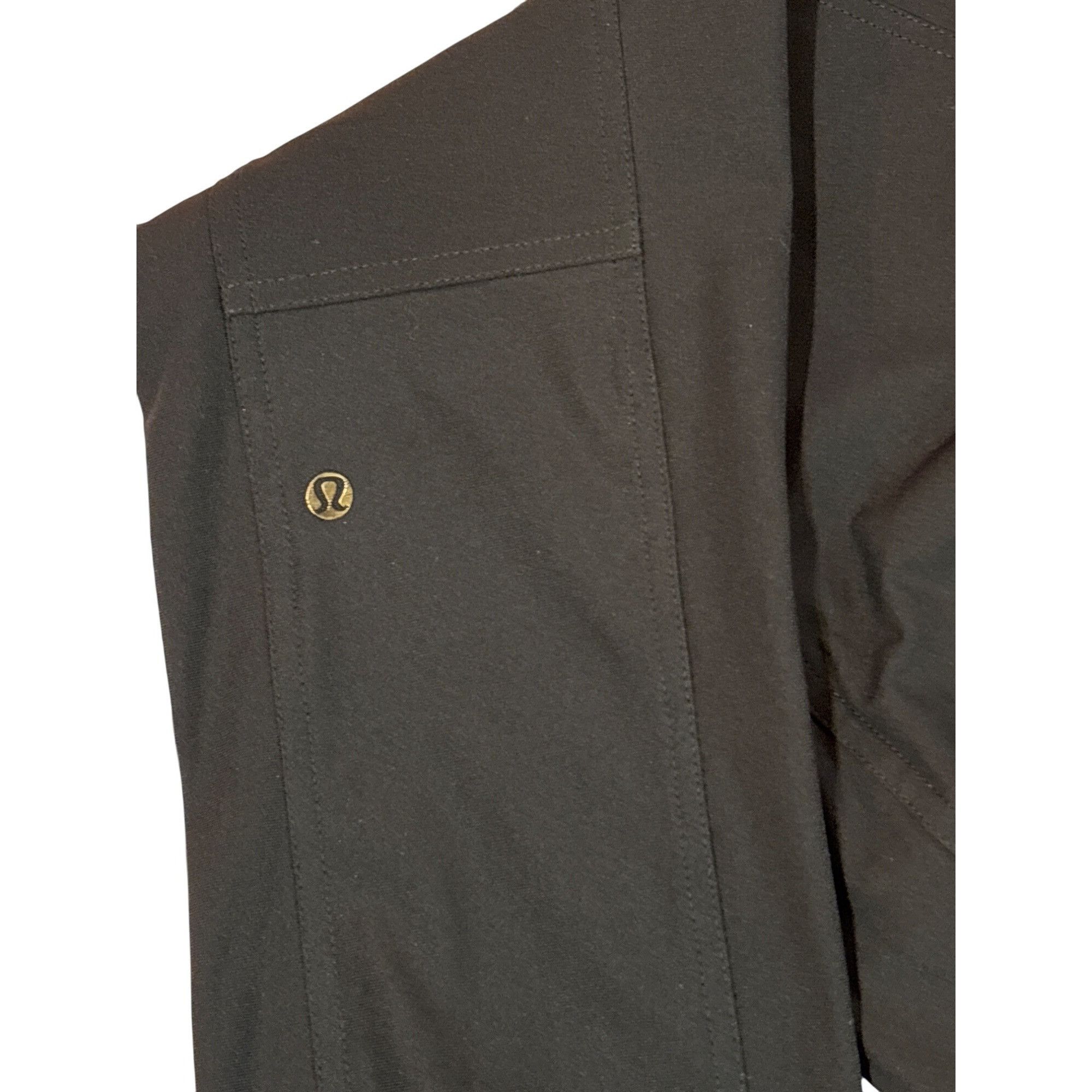 Lululemon Lululemon Womens Black Stretch Pants With Zippered Pocket & Size 28" / US 6 / IT 42 - 7 Thumbnail