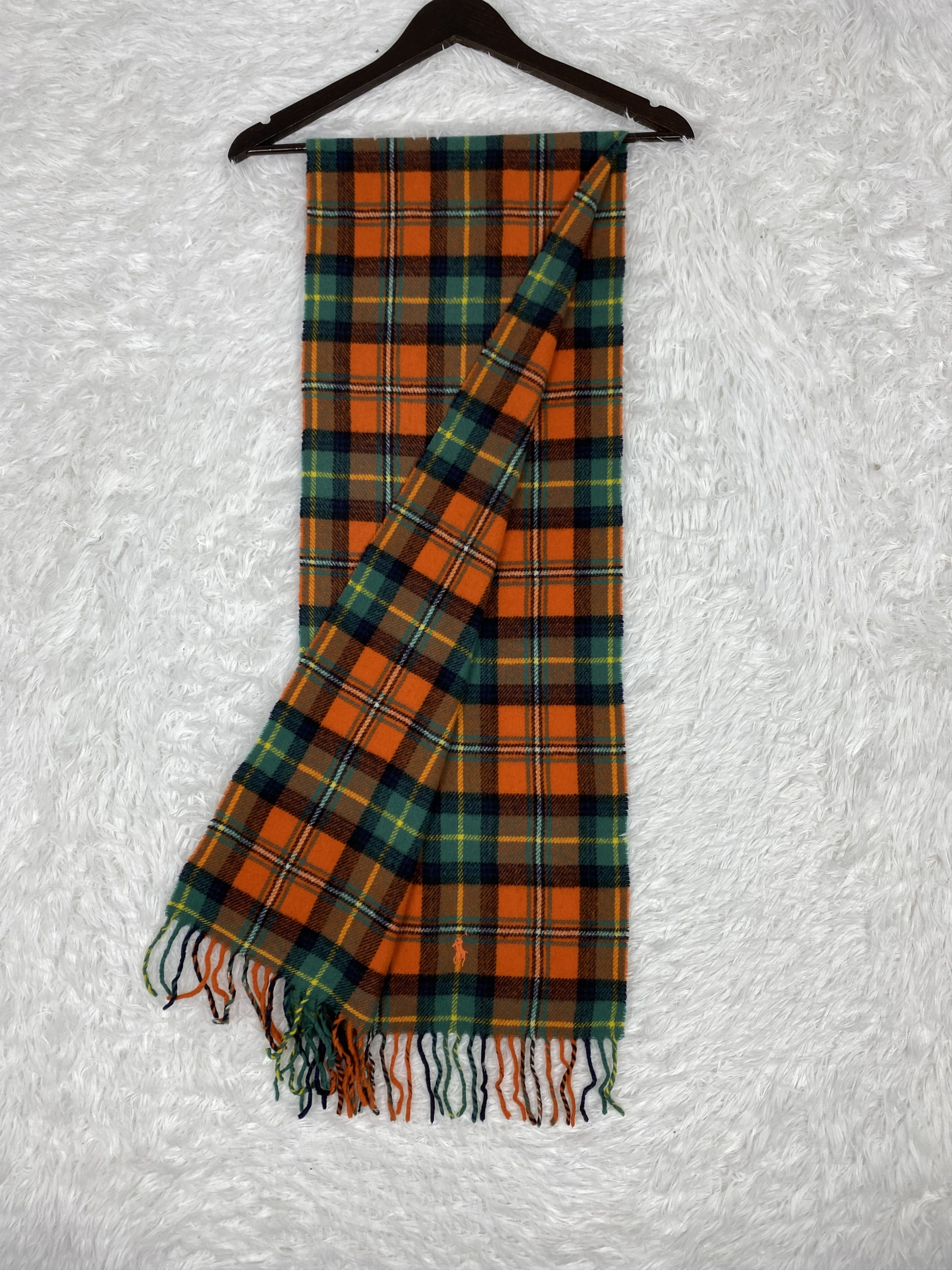 Polo Ralph Lauren Vintage Polo Ralph Lauren Scarf / Muffler Neckwear PM0151 Size ONE SIZE - 6 Thumbnail