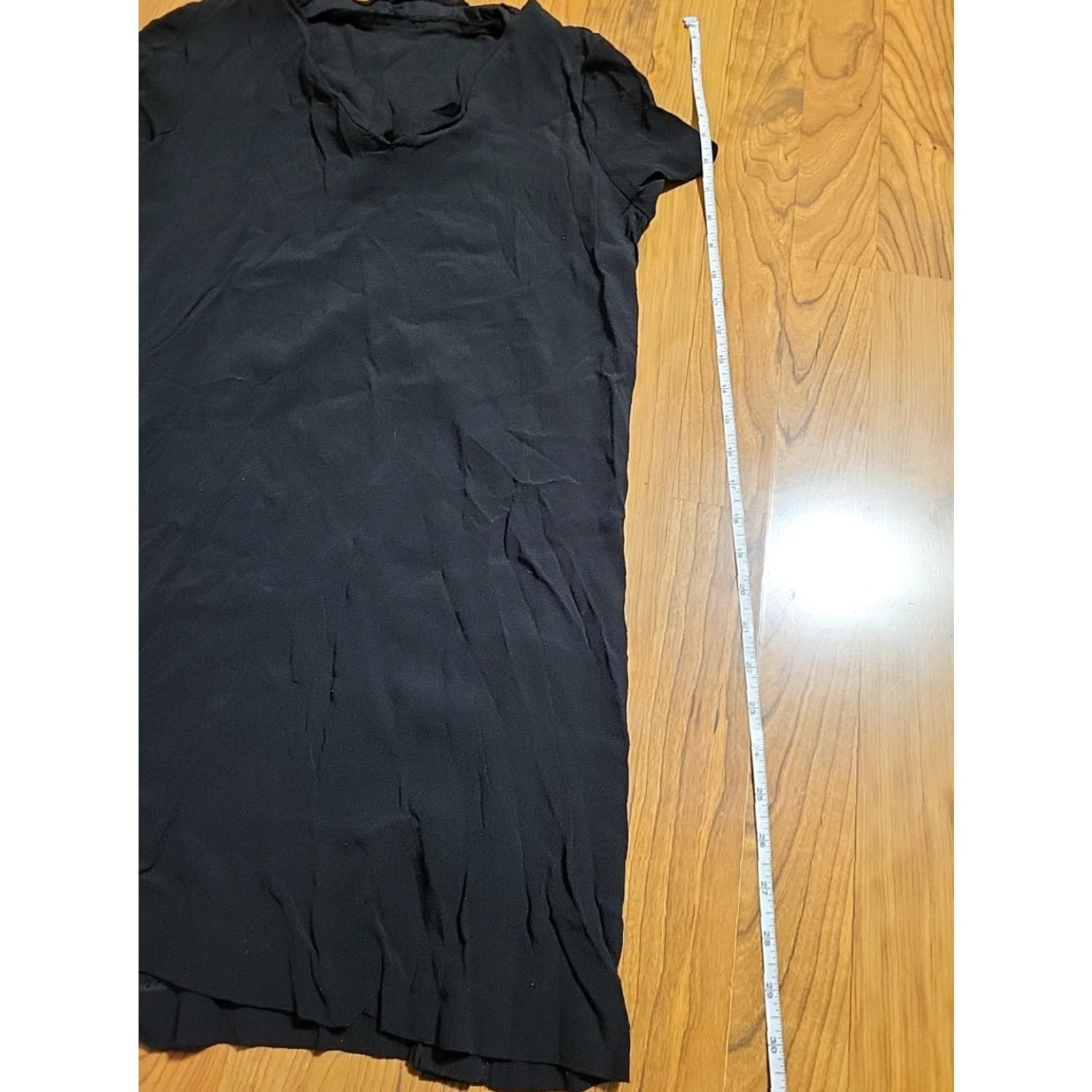 Madewell Madewell Shirt Dress Women M Black Short Button Embellishments Mini Dress Size M / US 6-8 / IT 42-44 - 5 Thumbnail