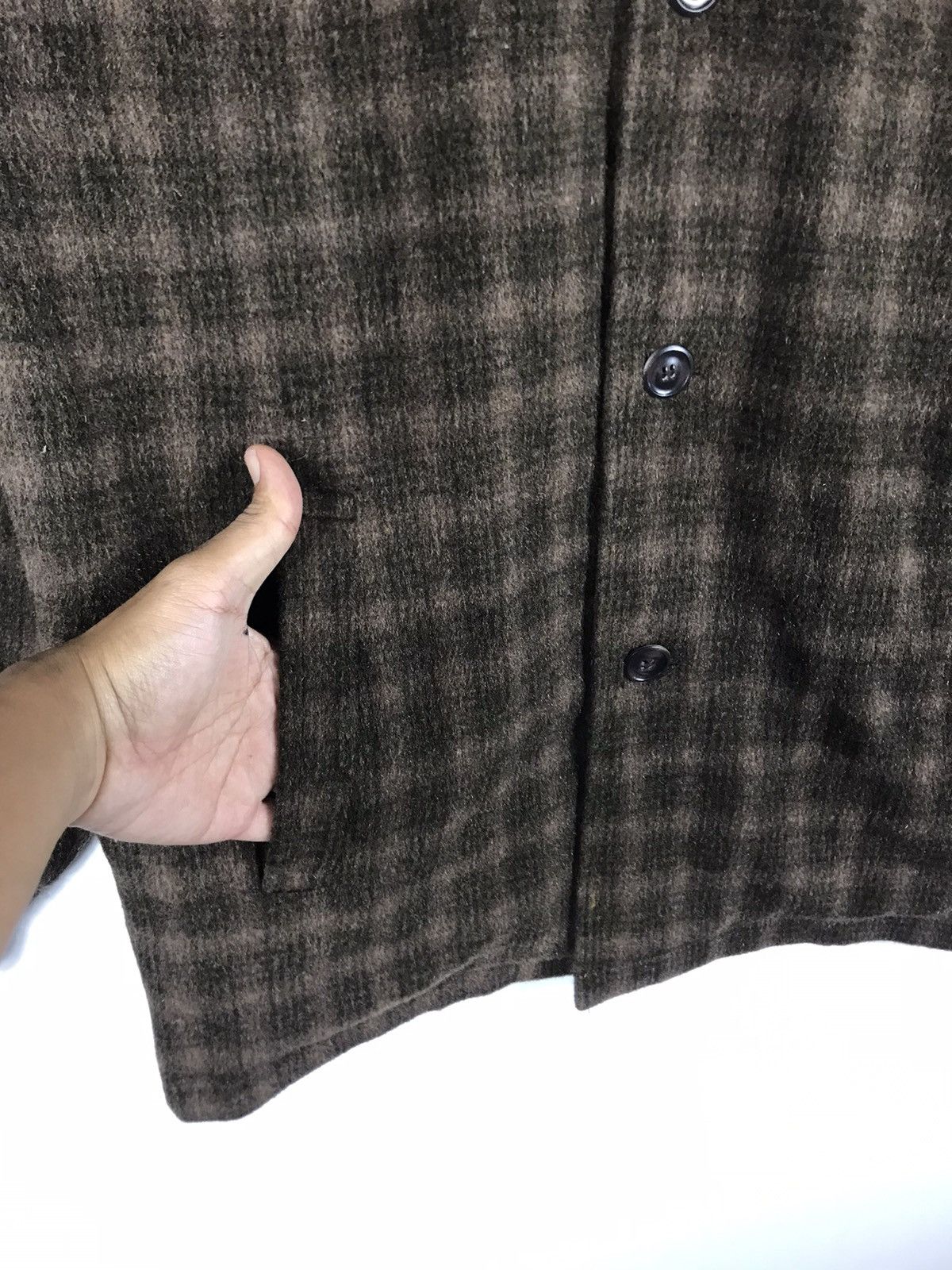 Japanese Brand ⚡️Vintage Wool Button Jacket Size US L / EU 52-54 / 3 - 6 Thumbnail
