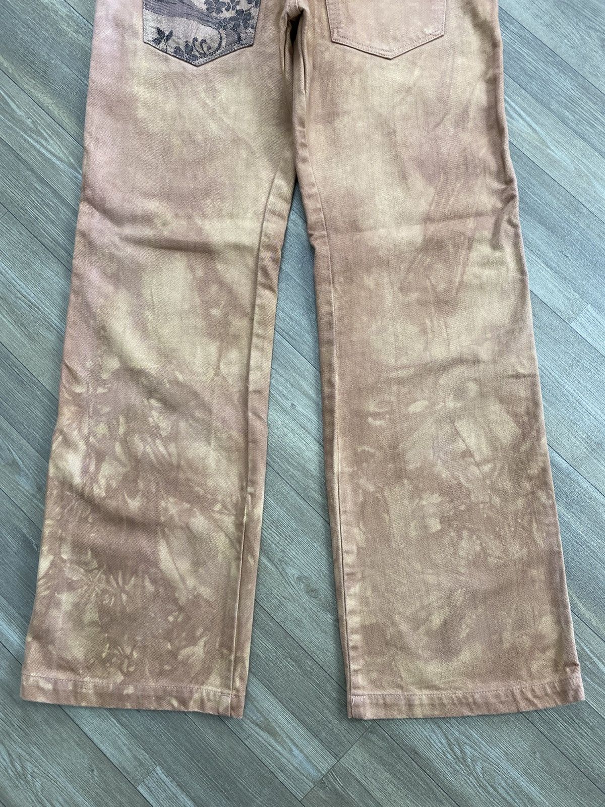 Mizra Jeans Kyoto Rare Mizra Kyoto Reconstructed Hybird Patch Seasoned Denim Size US 34 / EU 50 - 11 Thumbnail
