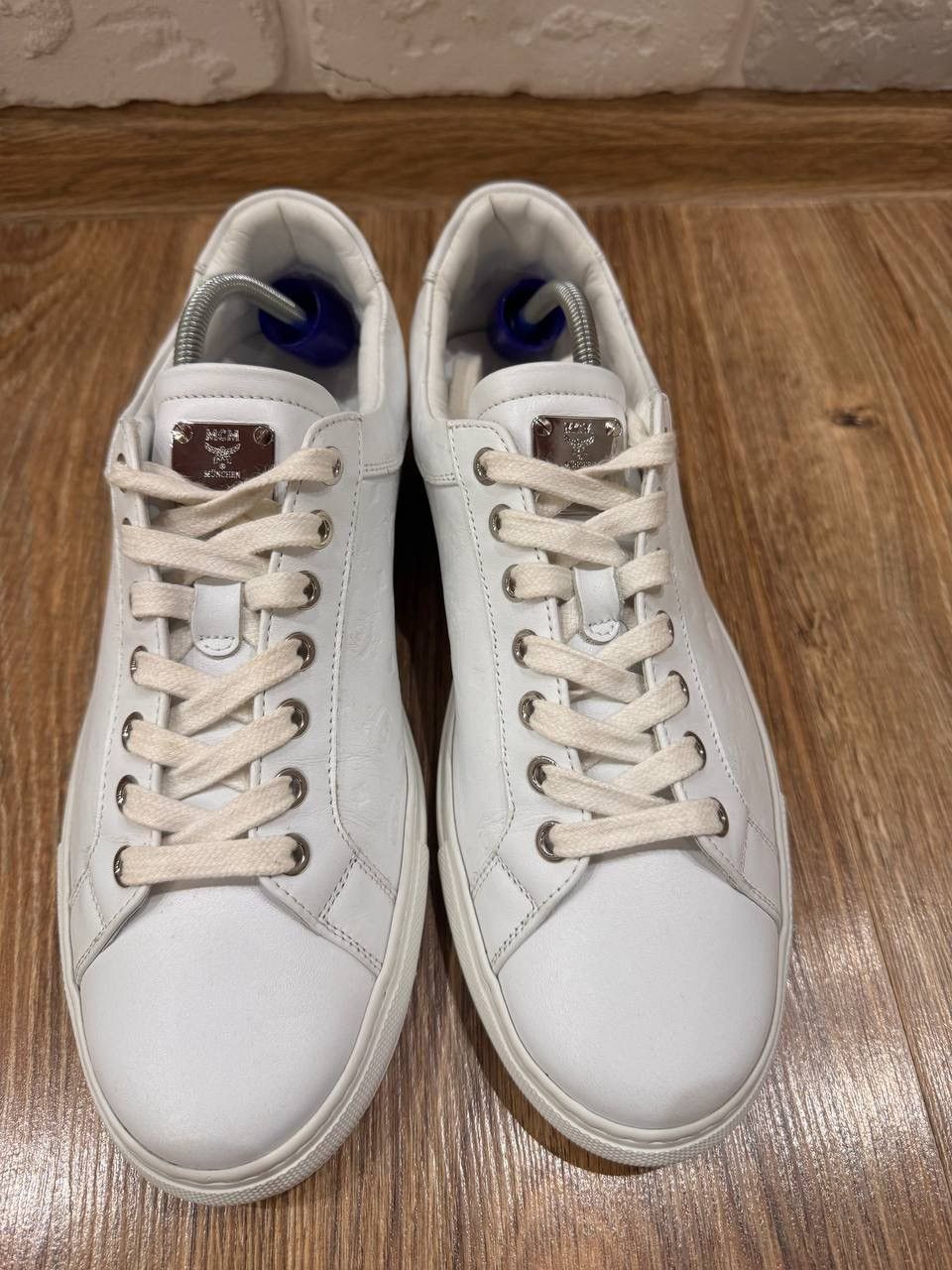MCM MCM Men's Leather Sneakers Size 41 US 8 Size US 8 / EU 41 - 2 Thumbnail