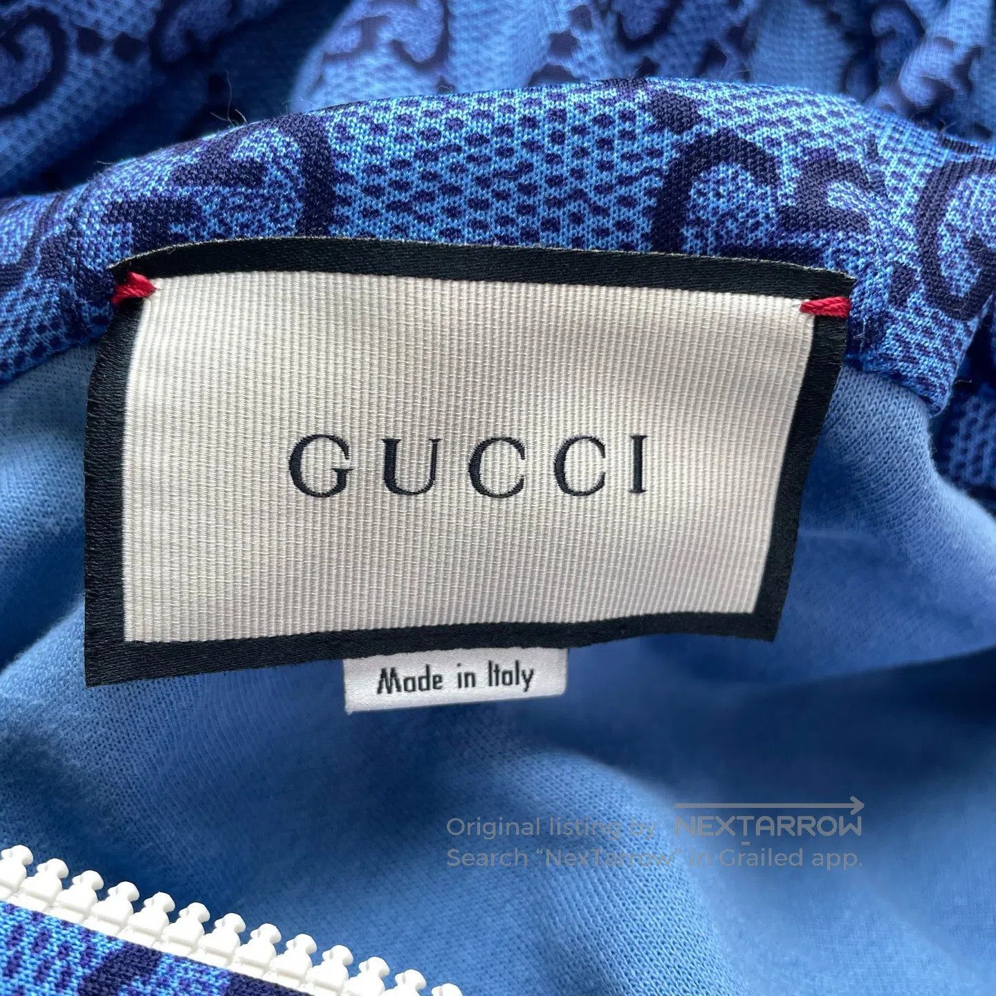 Gucci Guicci Logo Color Block Hooded Jacket| Size US XS / EU 42 / 0 - 4 Thumbnail