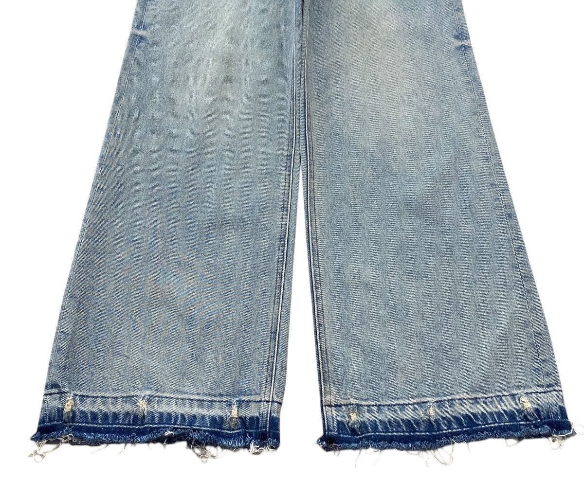 Japanese Brand Japanese Brand Light Wash Style Hairy Leg Jeans Size US 29 - 5 Thumbnail