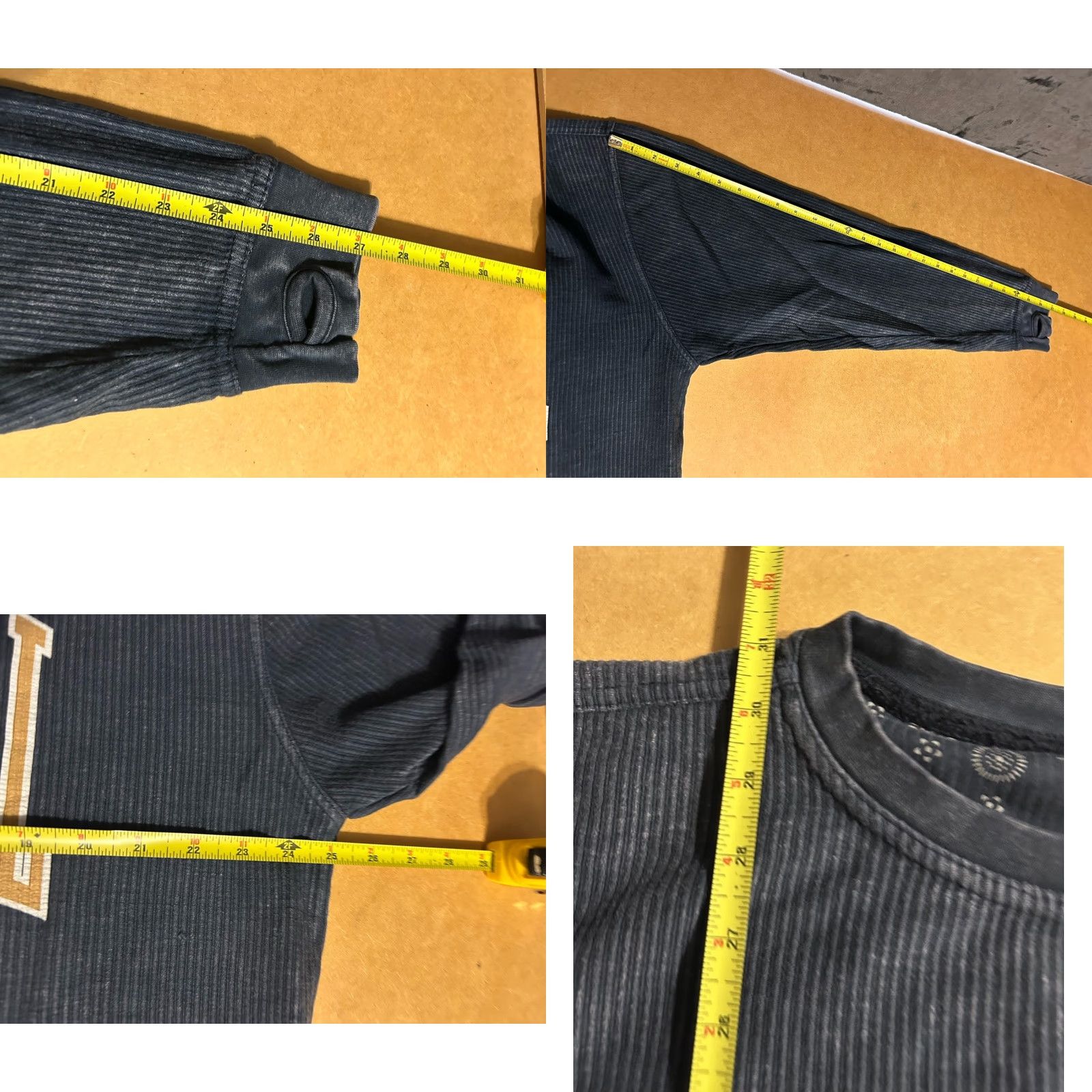 Vintage John Carroll University Pullover Ribbed Corduroy Sweatshirt Adult 2XL Navy Blue Size US XXL / EU 58 / 5 - 11 Thumbnail