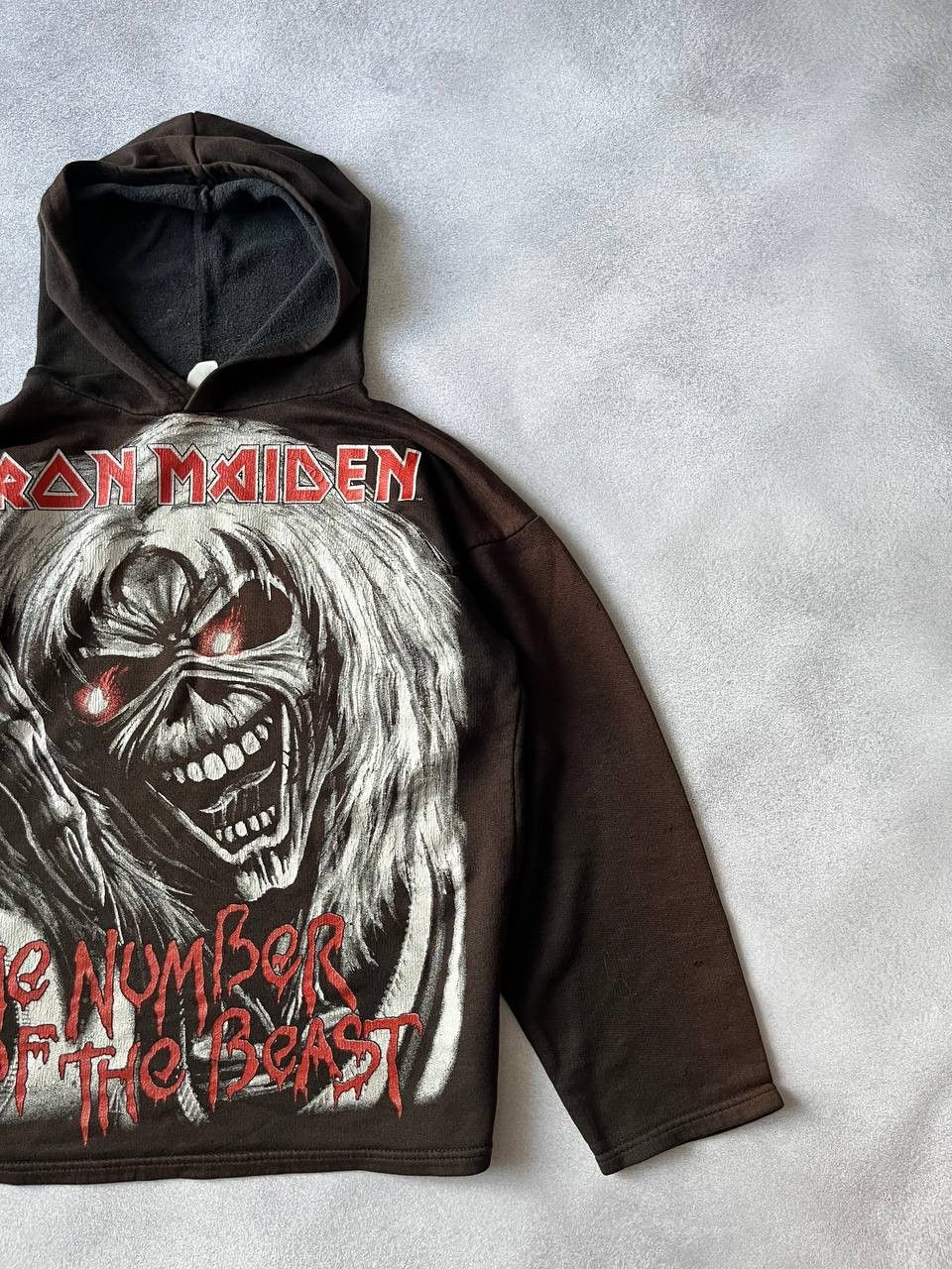 Iron Maiden 1982 Iron Maiden The Number Of The Beast Hoodie M Size US M / EU 48-50 / 2 - 3 Thumbnail