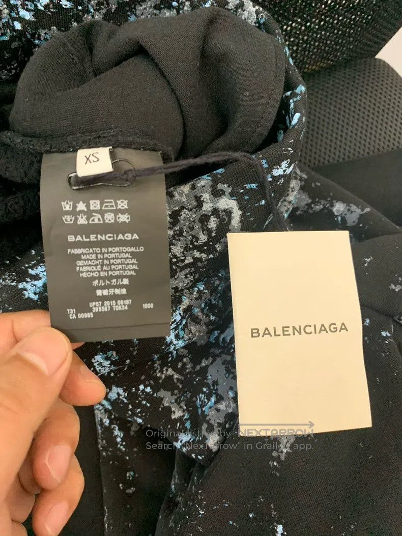 Balenciaga Balenciaga size XS Black Star Glitter Sport Pants XS Size Size US 27 - 5 Thumbnail