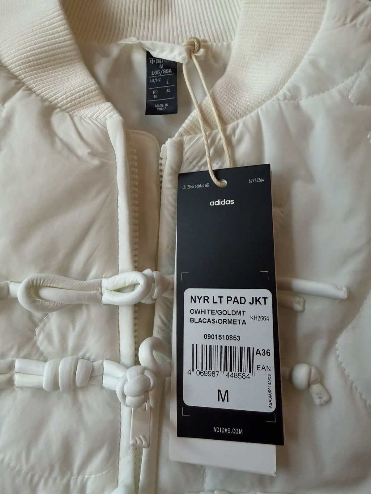 Adidas adidas Lunar New Year of Horse Light Padded White Jacket Size M / US 6-8 / IT 42-44 - 8 Thumbnail
