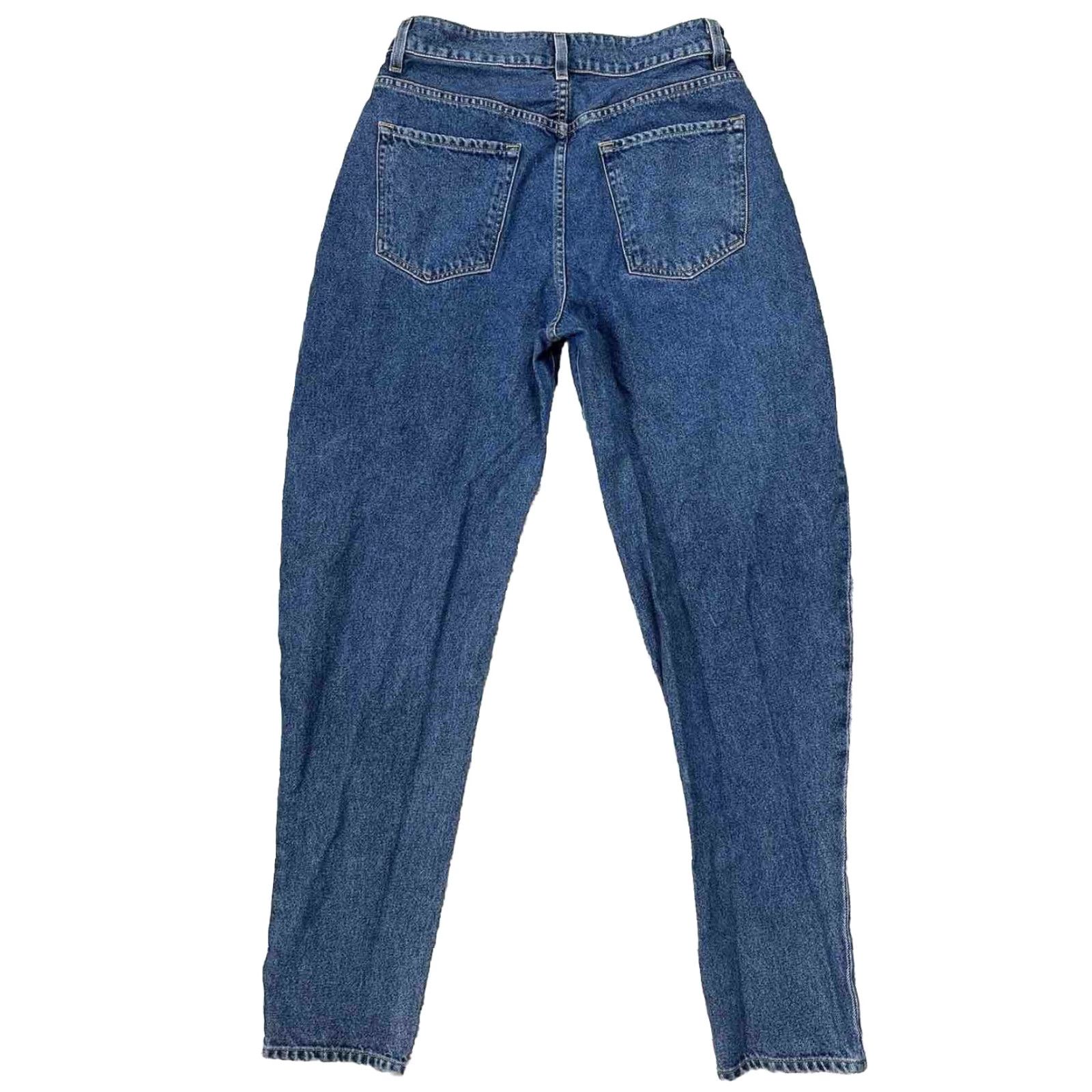 GOLDSIGN GOLDSIGN Women Blue Lawler Farrel Straight Jeans Pants 28 M6W Adult Womens Straight 32in Cotton Blend Blue 90s Style? Size 28" / US 6 / IT 42 - 4 Thumbnail