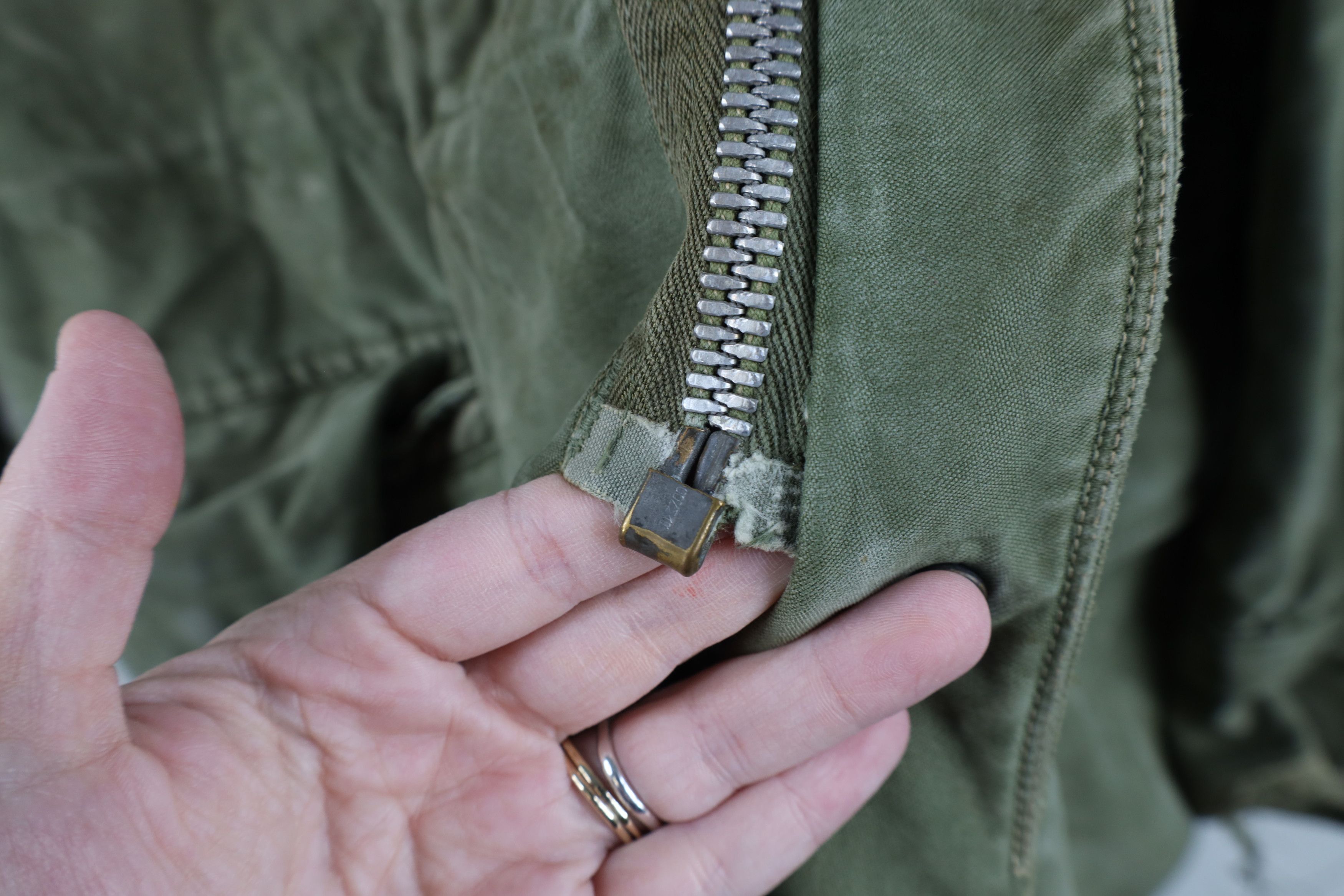 Vintage Vintage 50s Korean War M-1951 Field Jacket Green Shell USA Size US M / EU 48-50 / 2 - 13 Thumbnail