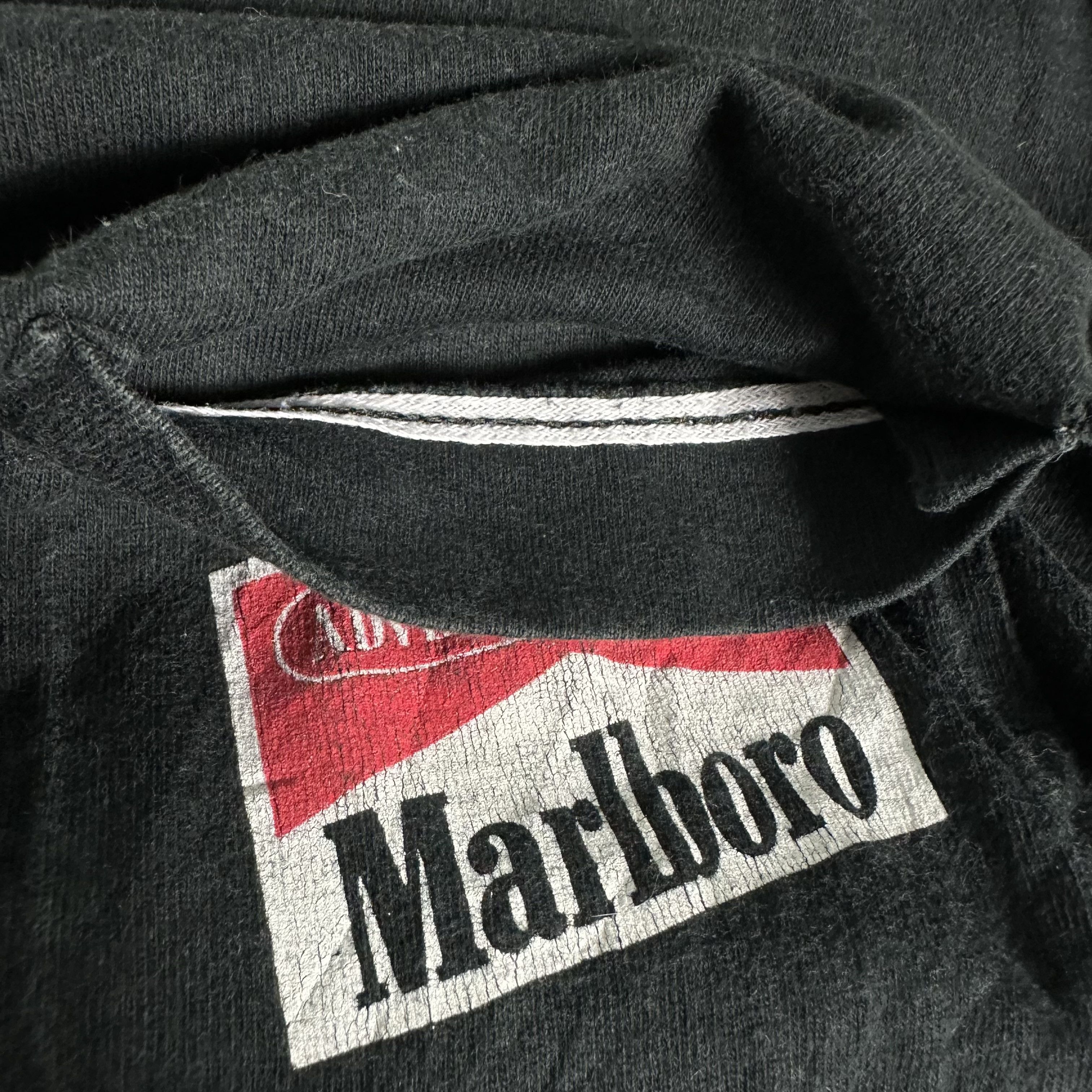 Marlboro 🔥RARE🔥Vintage Marlboro Selvedge T-shirt Single Stich Size US L / EU 52-54 / 3 - 6 Thumbnail