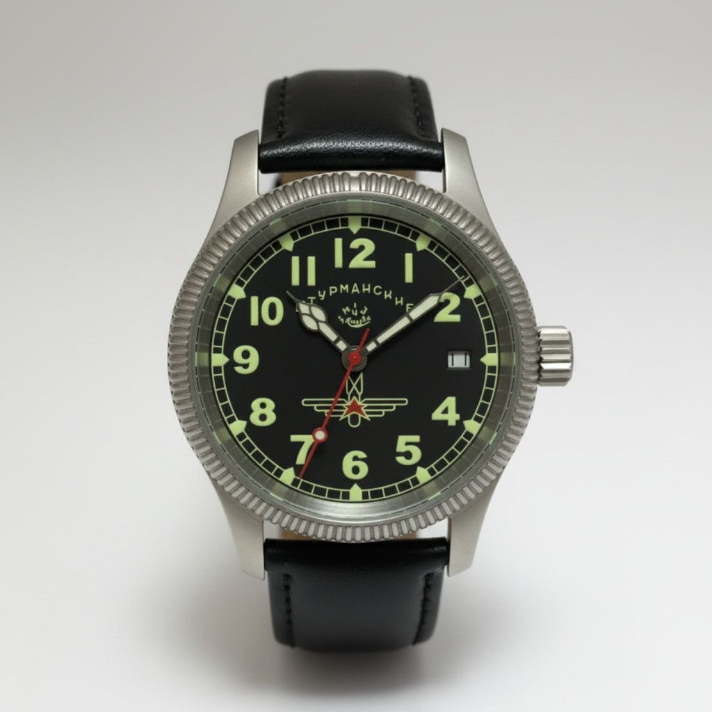 Vintage Vintage Men's Shturmanskie Poljot Mechanical Watch 17 Jewels Size ONE SIZE - 3 Thumbnail