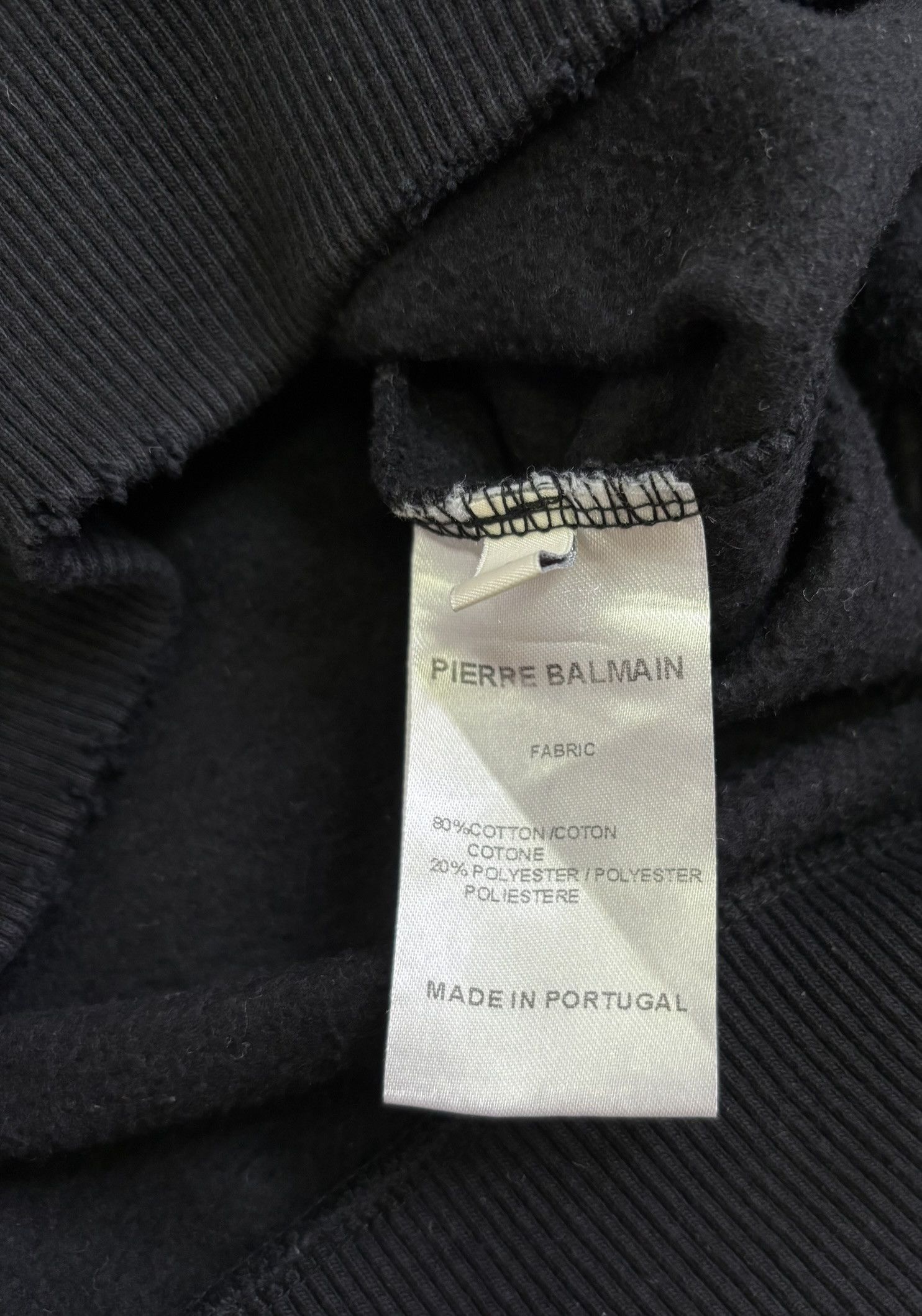 Pierre Balmain Pierre Balmain black sweatshirt size 48 Size US S / EU 44-46 / 1 - 12 Thumbnail