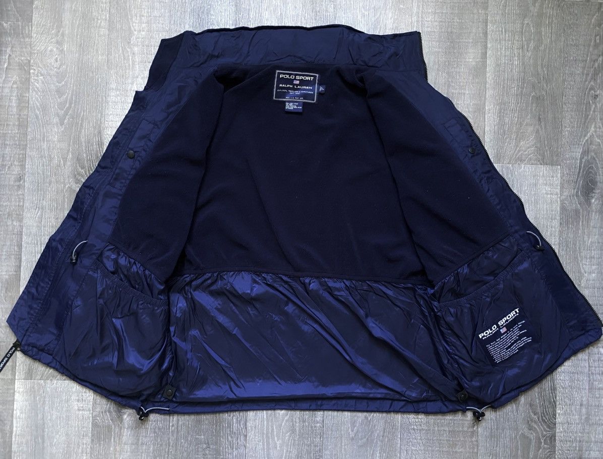 Polo Ralph Lauren Polo Sport Ralph Lauren Shimmer Navy Nylon Jacket Adjustable Size US L / EU 52-54 / 3 - 5 Thumbnail