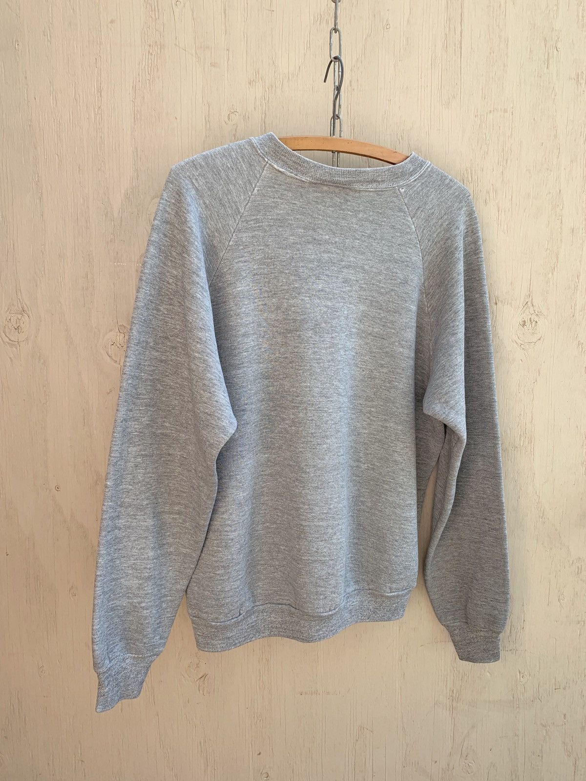 Vintage 1970s Faded Distressed BOXY Blank Crewneck Sweat ERD Grunge Size US M / EU 48-50 / 2 - 3 Thumbnail