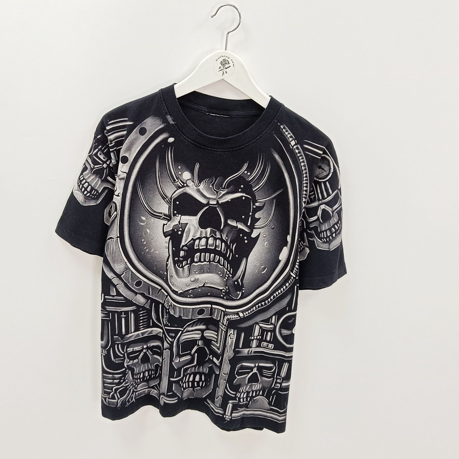 Liquid Blue 90s Mecha Skull All Over Print Tshirt Size US L / EU 52-54 / 3 - 2 Thumbnail