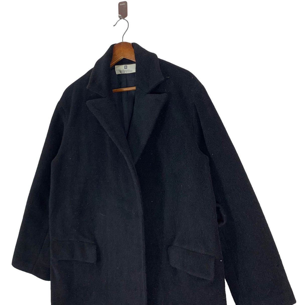 Vintage 🔥🔥VINTAGE GIVENCHY BOUTIQUES BLACK COAT Size US L / EU 52-54 / 3 - 3 Thumbnail