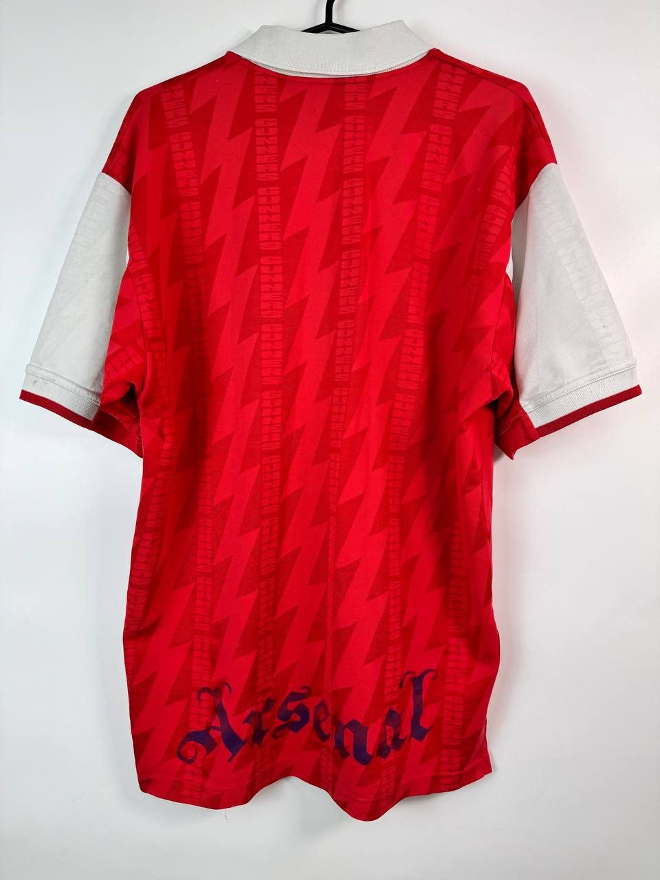 Nike × Vintage Vintage Arsenal Shirt XL Red Home Kit 1994 1995 Nike Je Size US L / EU 52-54 / 3 - 5 Thumbnail