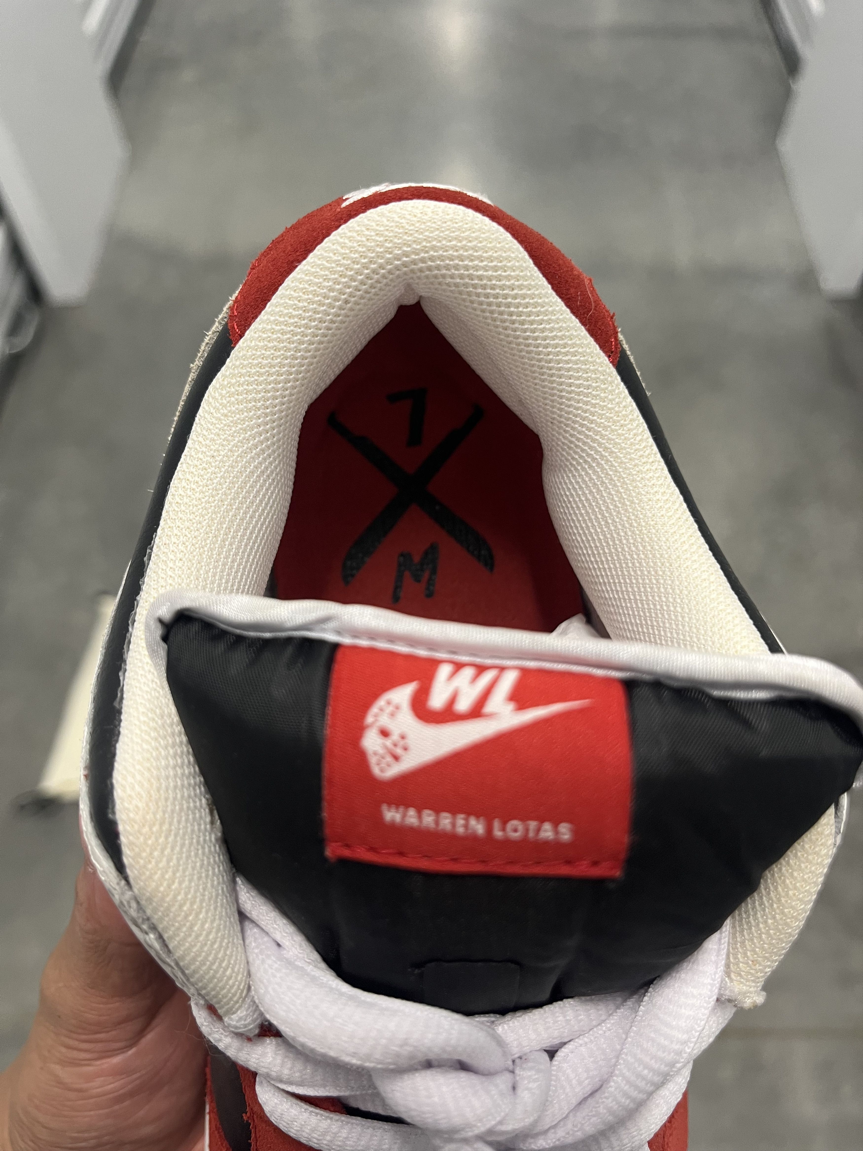 Warren Lotas Warren Lotas Jason SB Dunk Low Red sz 8 Size US 8 / EU 41 - 9 Thumbnail