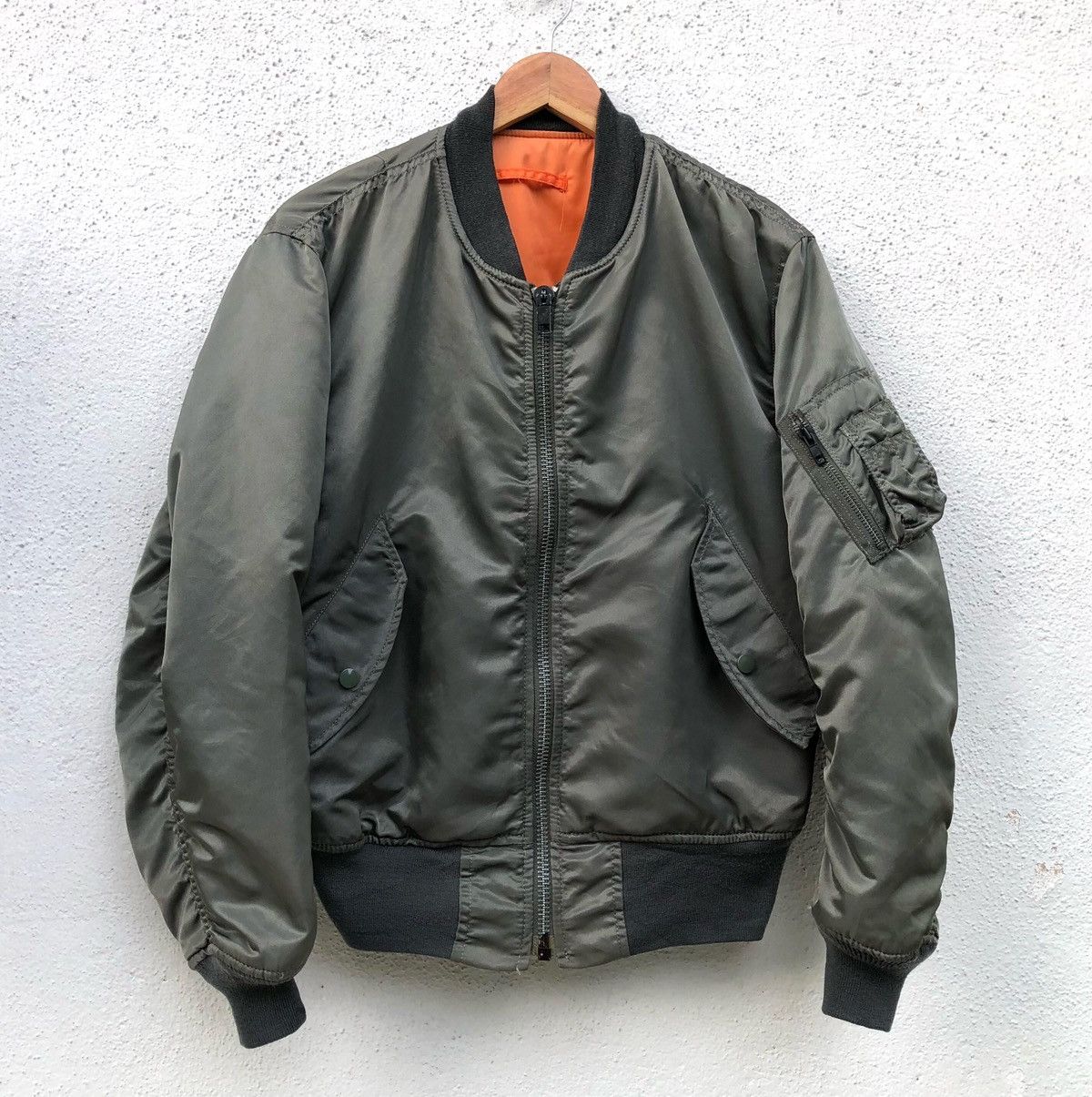 Vintage Vintage Flyer’s Man Intermediate Ma-1 Zipper WEST CAL Jacket Size US M / EU 48-50 / 2 - 3 Thumbnail