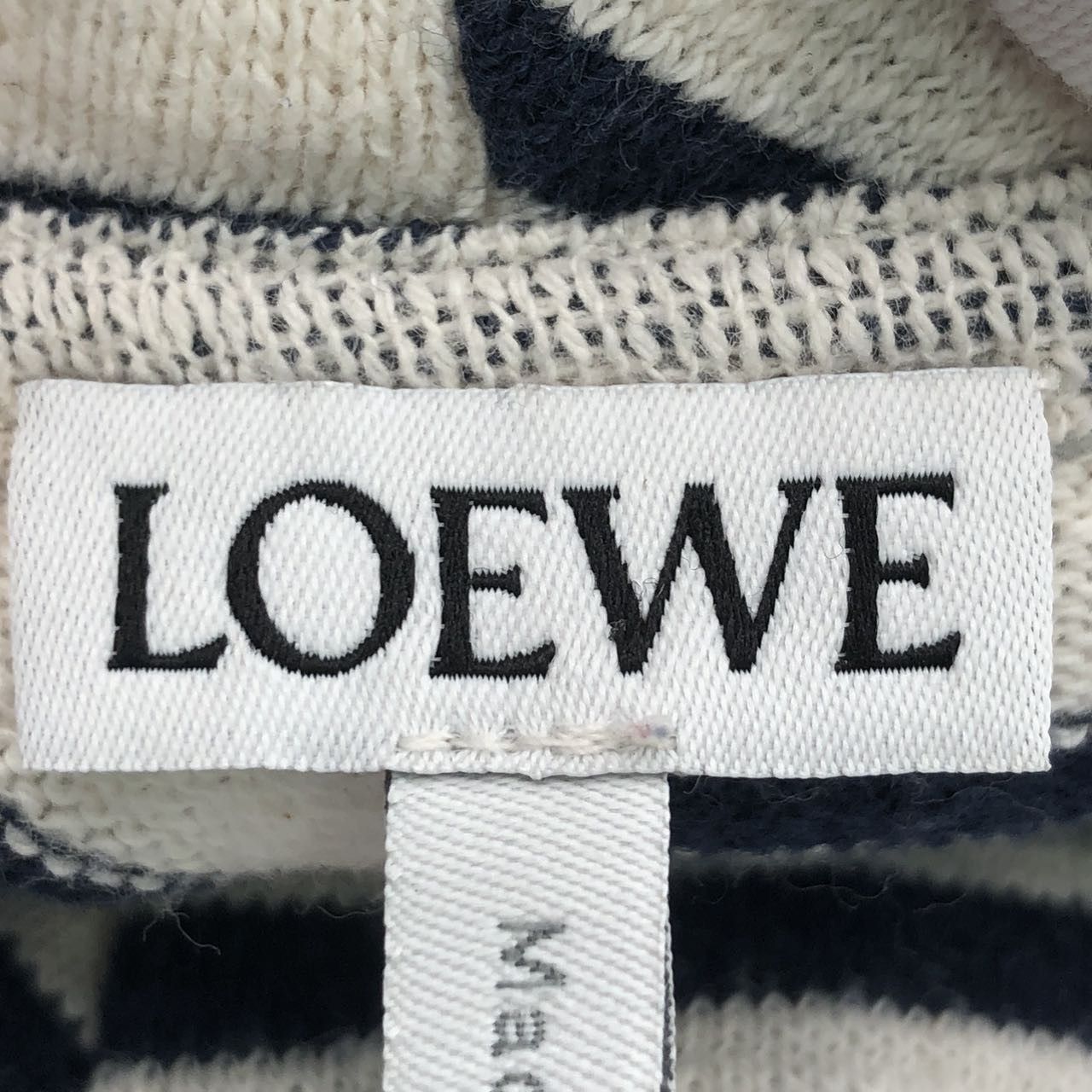 Loewe LOEWE Chest Striped Irregular Short Sleeve T-Shirt K26WX Size S / US 4 / IT 40 - 5 Thumbnail