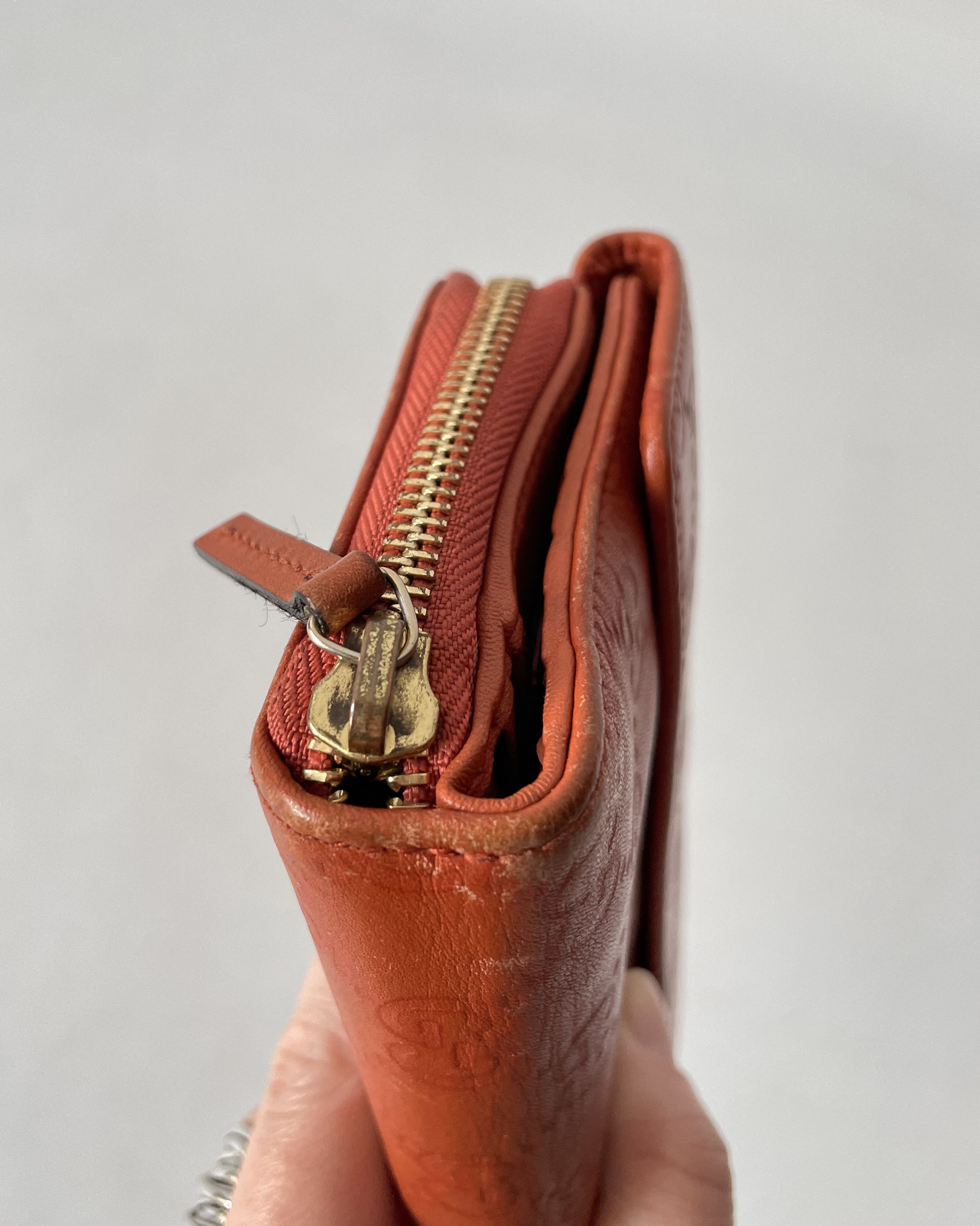 Gucci Gucci Leather Guccissima Zip Around Wallet Size ONE SIZE - 9 Thumbnail