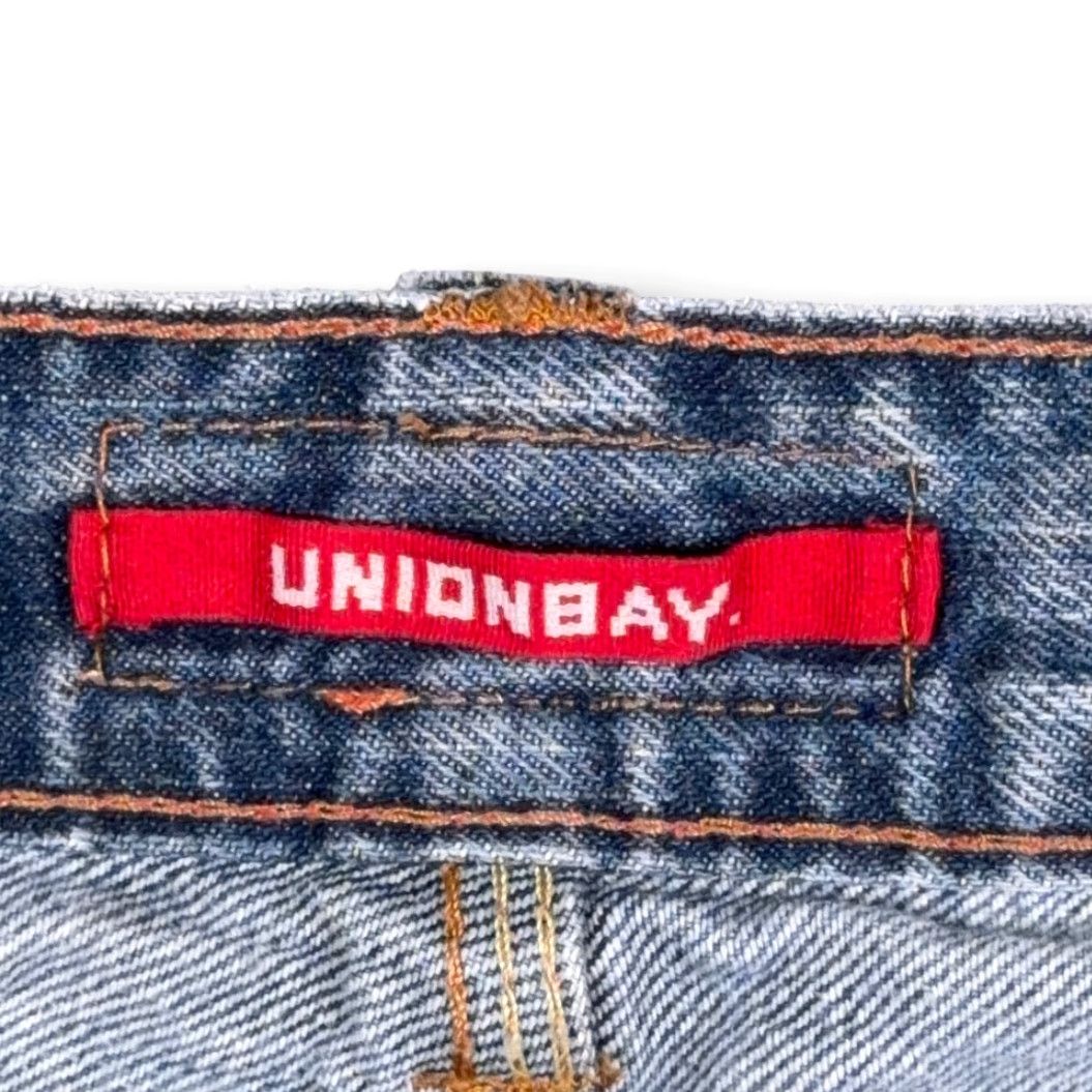 Vintage VINTAGE Unionbay Jeans Mens 36x32 Blue Carpenter Distressed Baggy Skater 90s Size US 36 / EU 52 - 5 Thumbnail