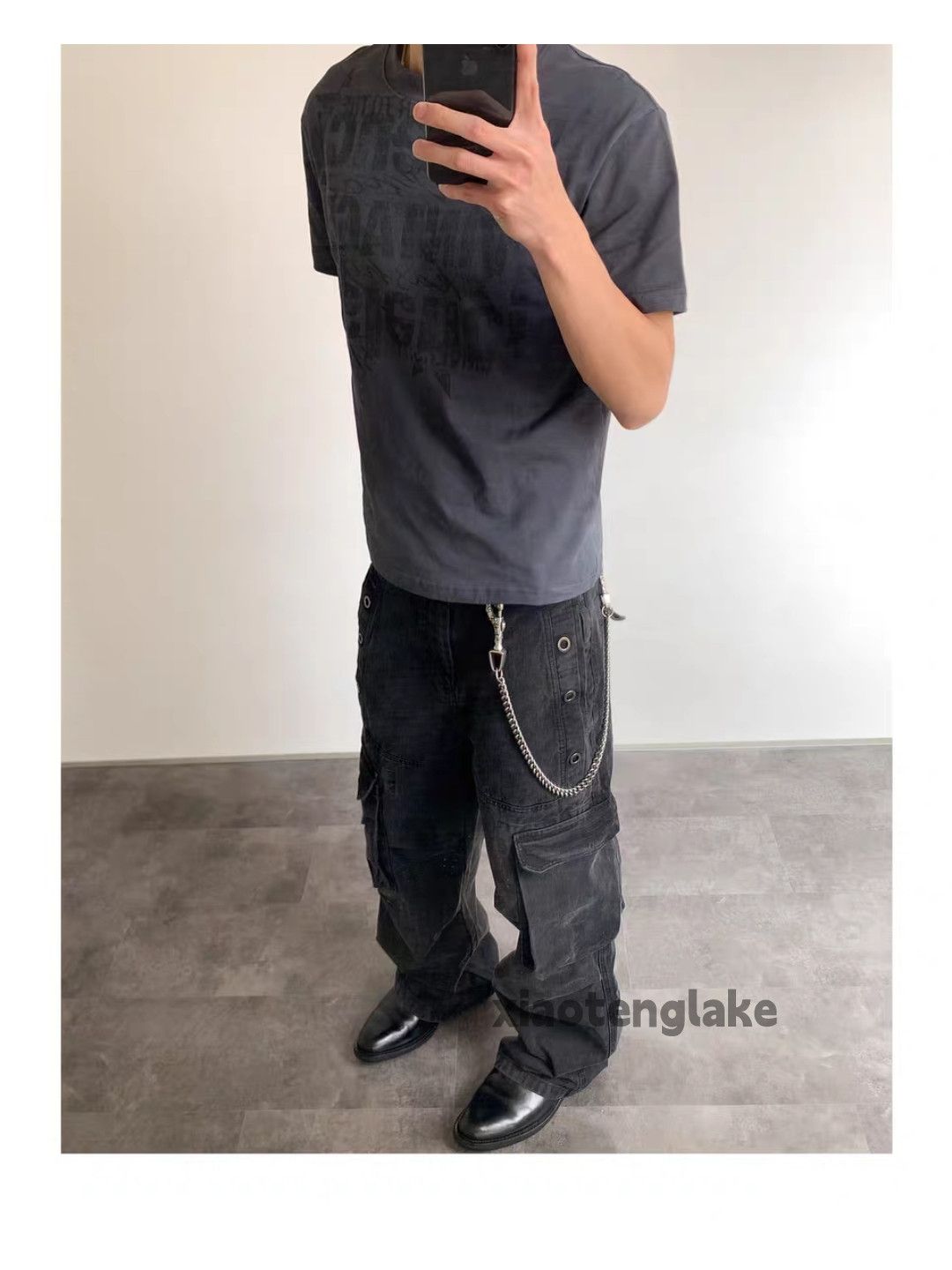 Vintage xtl Louisvuitton alyx style loose baggy cargo faded pants Size US 32 / EU 48 - 4 Thumbnail