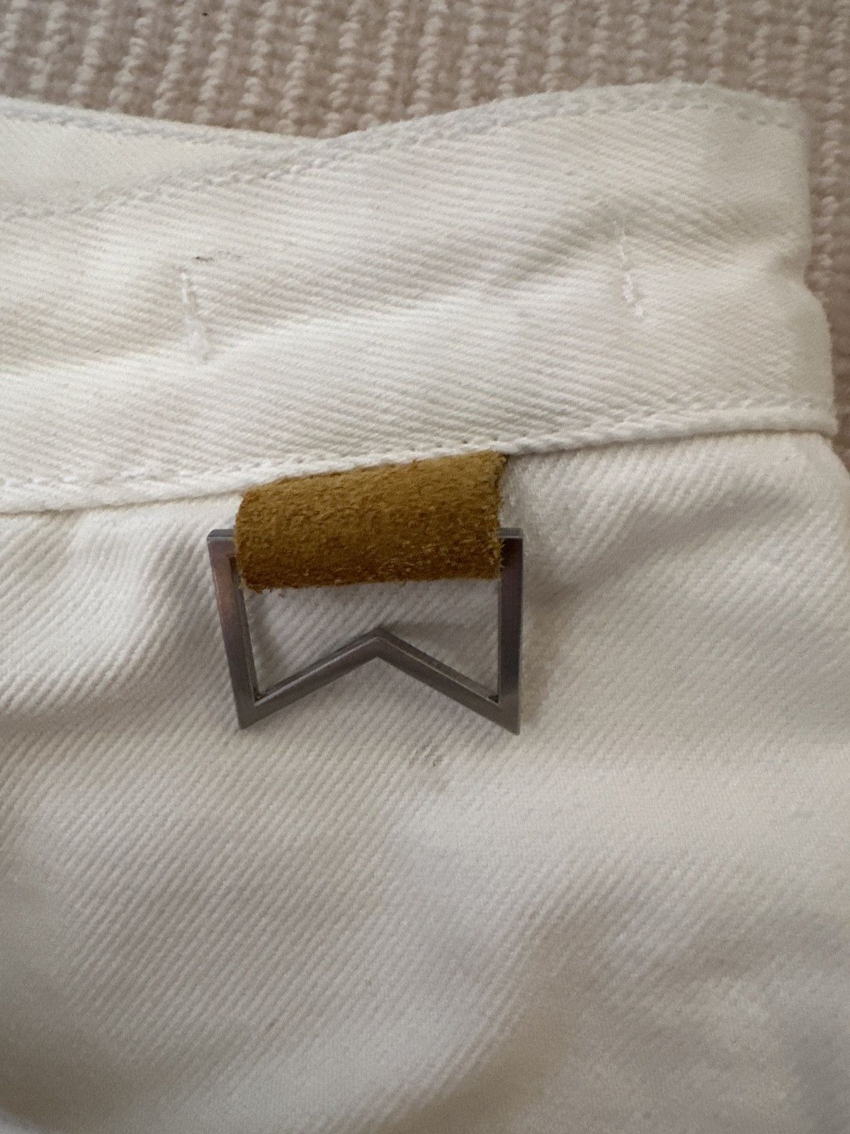 Rhude White Denim Rhude Jeans Size 30 Size US 30 / EU 46 - 13 Thumbnail