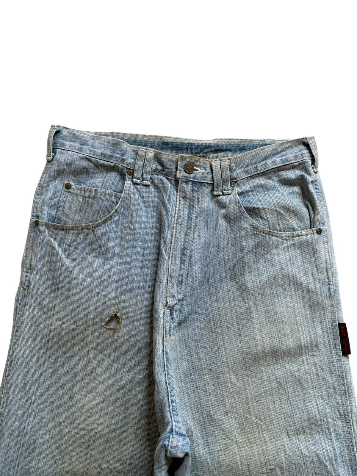 Dogtown × Japanese Brand Vintage Dog Town Mud Wash Distressed Loose Baggy Jorts Size US 32 / EU 48 - 4 Thumbnail