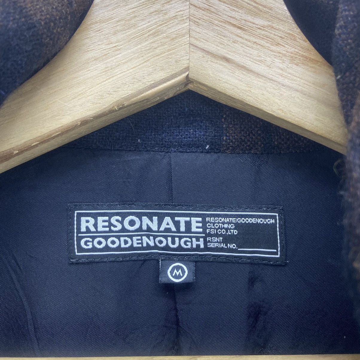 Good Enough Vintage Resonate Good Enough Checkered Plaid Wool Jacket Size US S / EU 44-46 / 1 - 19 Thumbnail