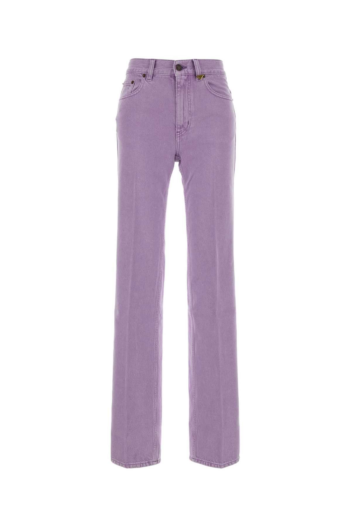Chloe Lilac Denim Jeans Size 25" / US 0 / IT 36 - 1 Thumbnail