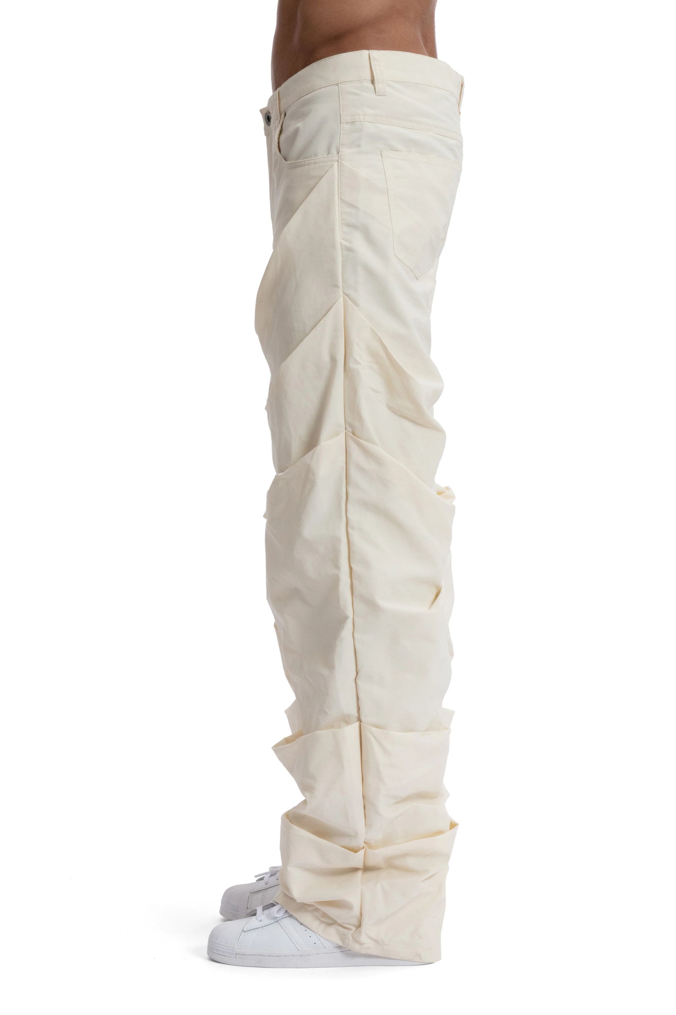 Who Decides War o1gr1nt0525 Draped Trousers in Off-White Size US 36 / EU 52 - 7 Thumbnail